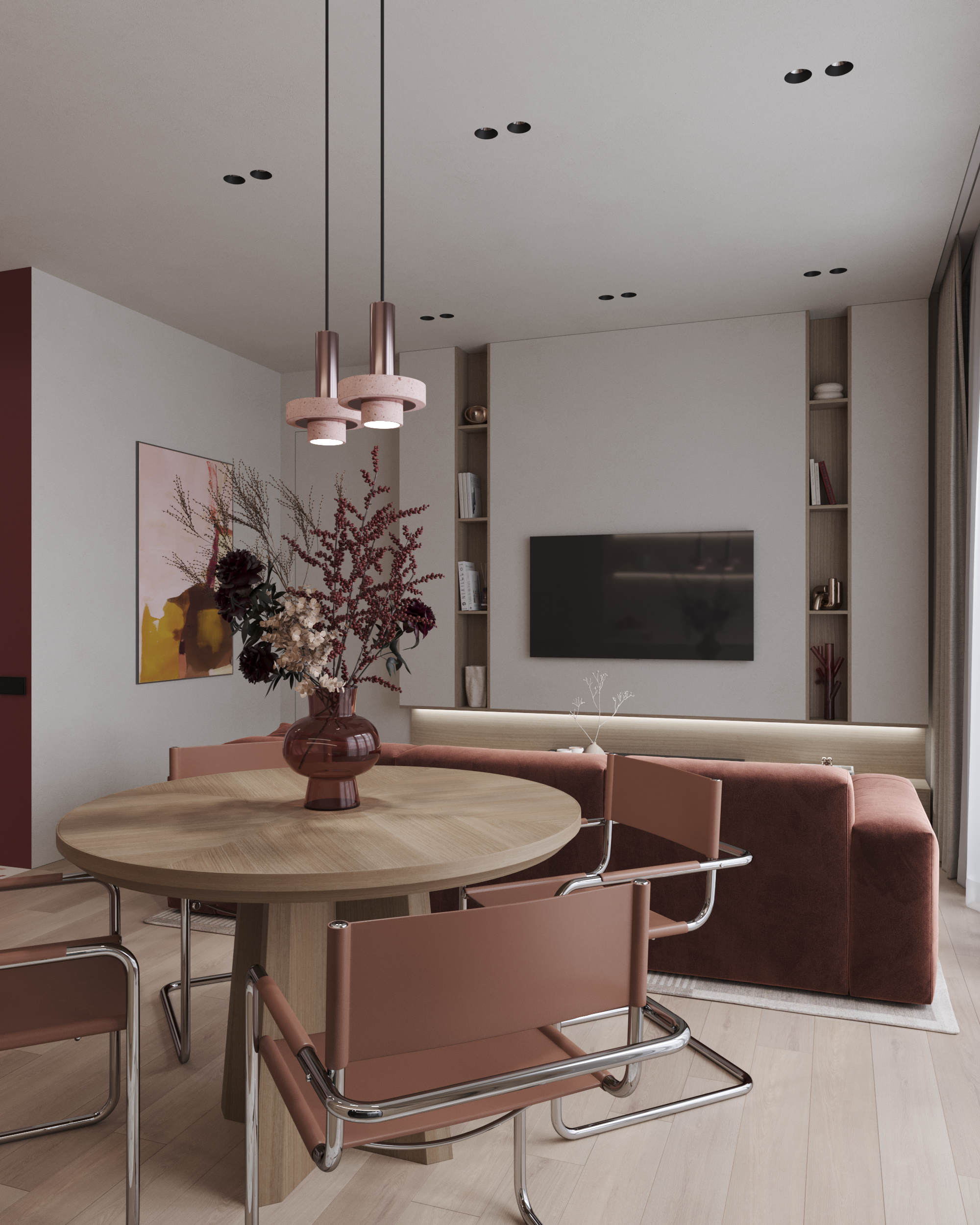 Квартира с яркими акцентами — Изображение №12 — 3D на Dprofile