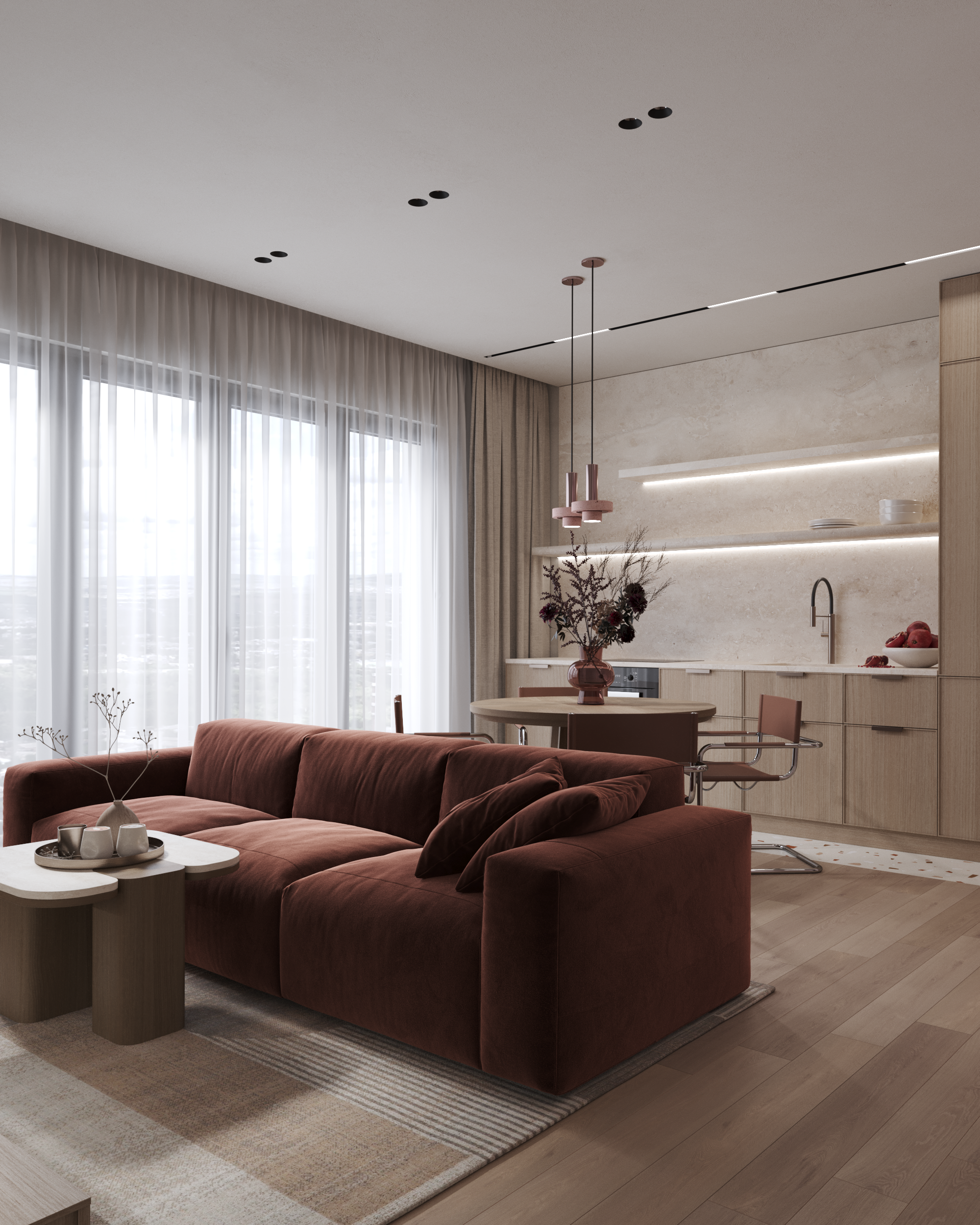 Квартира с яркими акцентами — Изображение №15 — 3D на Dprofile