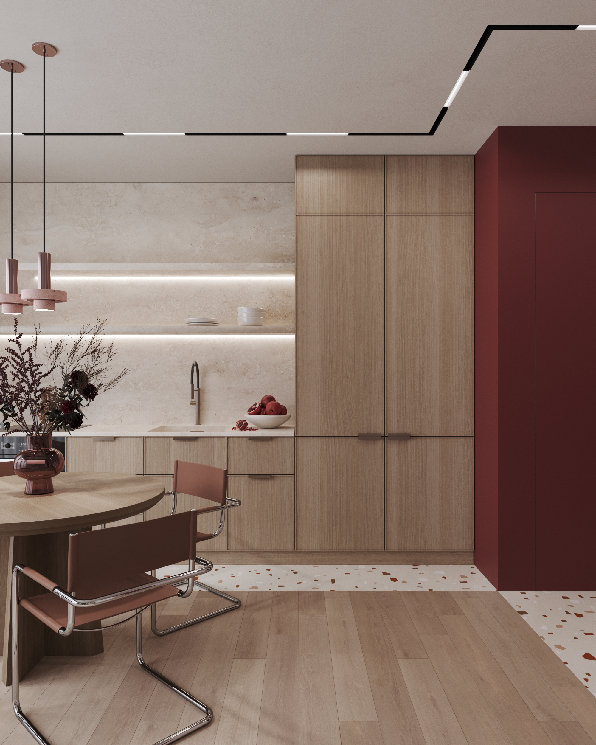 Квартира с яркими акцентами — Изображение №10 — 3D на Dprofile