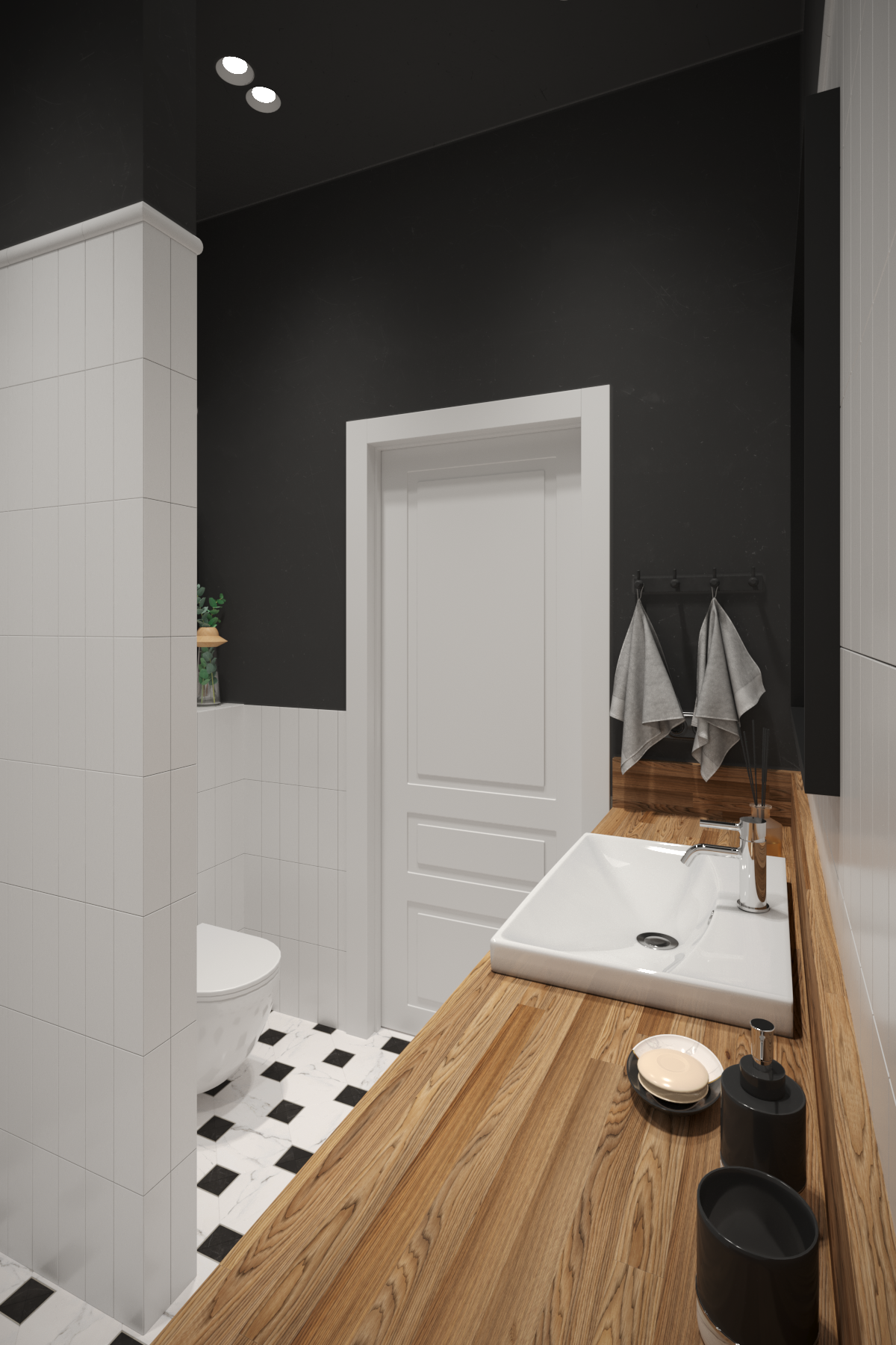 Ванная в стиле mid-century — Изображение №4 — 3D на Dprofile