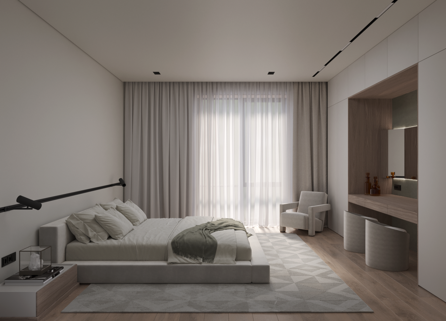 современные апартаменты (ч.2) — Изображение №1 — 3D на Dprofile