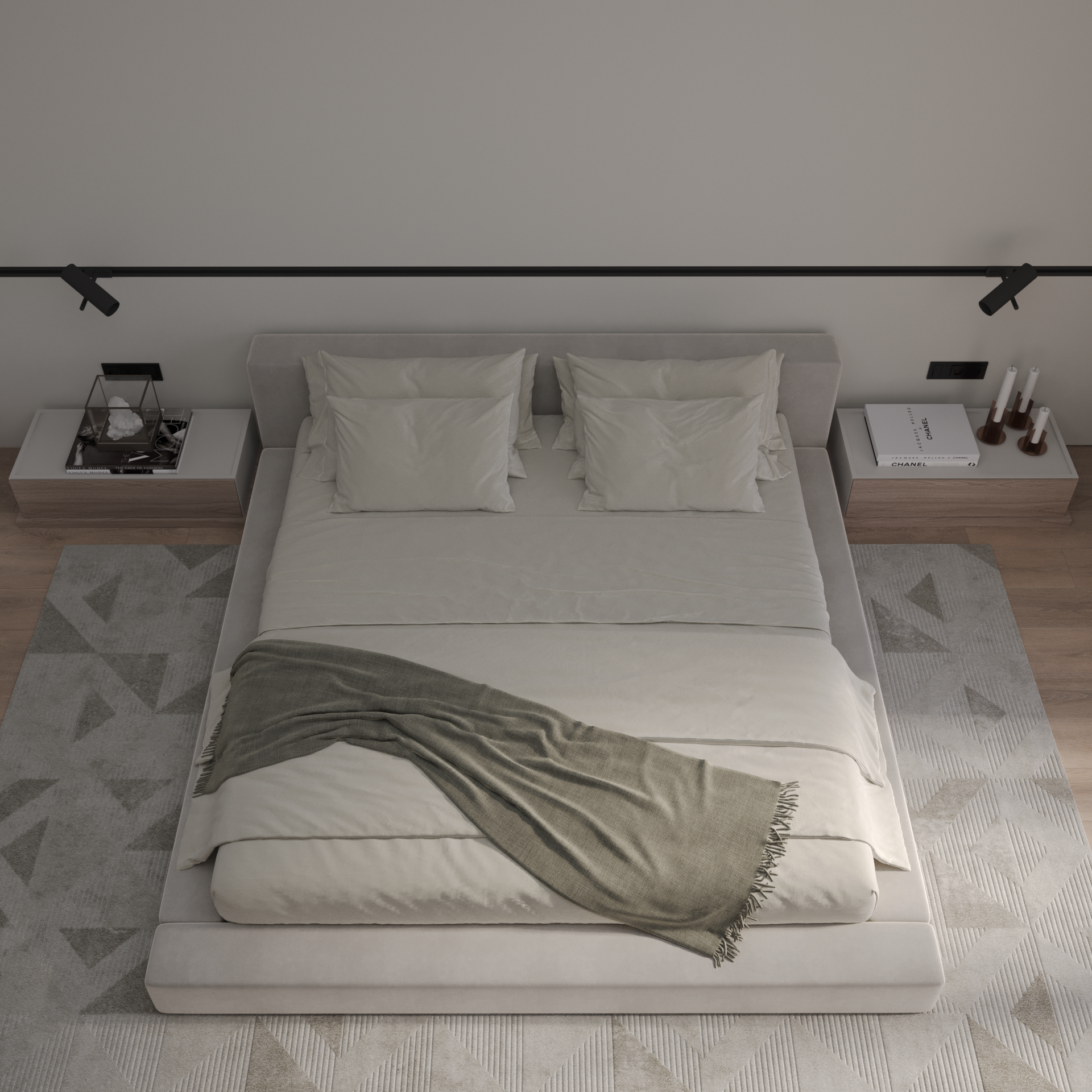 современные апартаменты (ч.2) — Изображение №3 — 3D на Dprofile