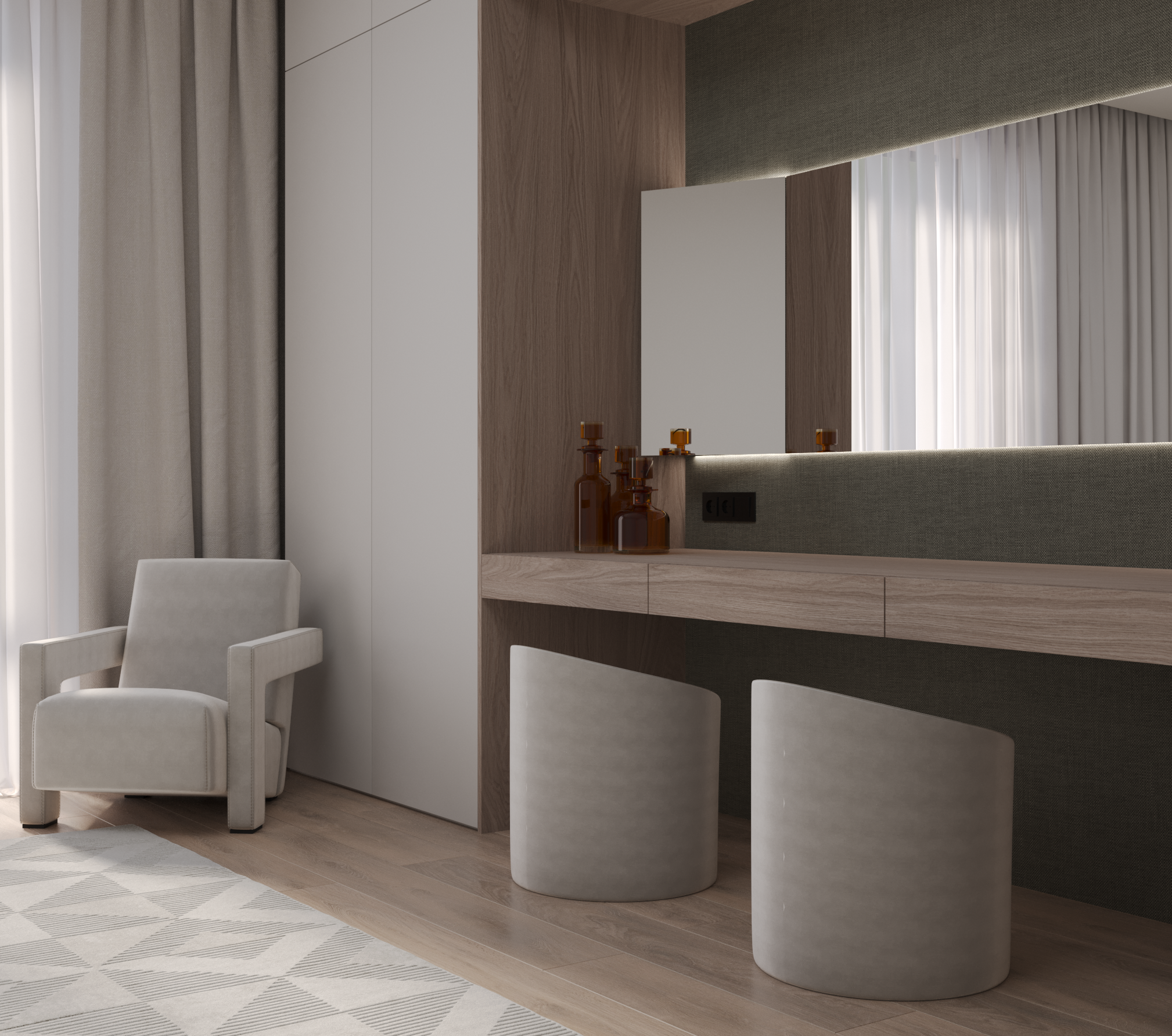 современные апартаменты (ч.2) — Изображение №5 — 3D на Dprofile