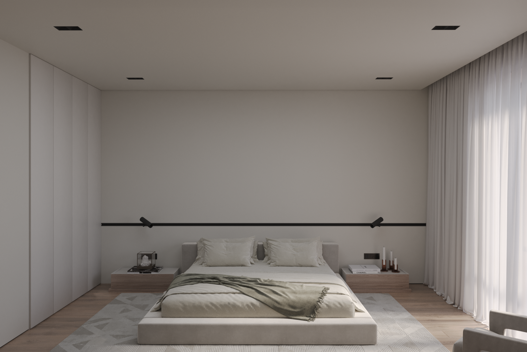 современные апартаменты (ч.2) — Изображение №2 — 3D на Dprofile