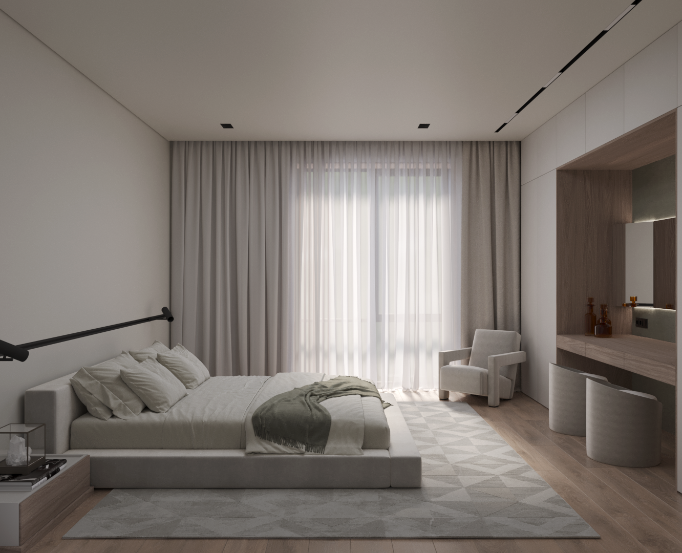 современные апартаменты (ч.2) — 3D на Dprofile