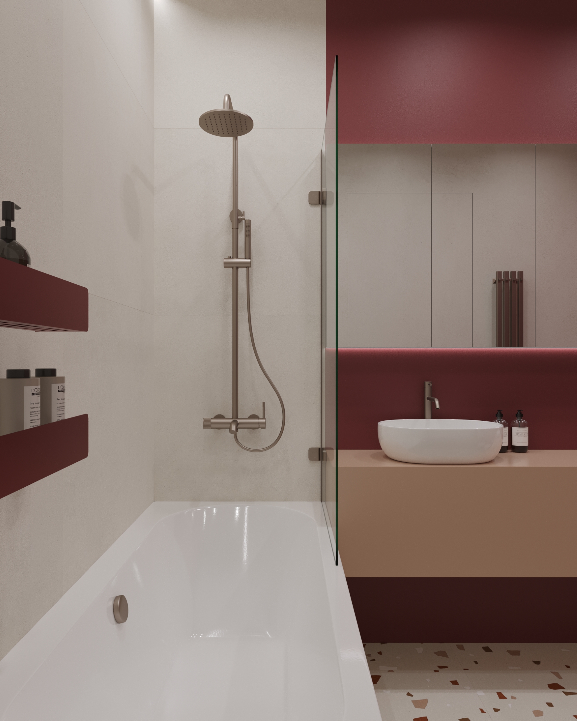 Современная яркая ванная — Изображение №5 — 3D на Dprofile