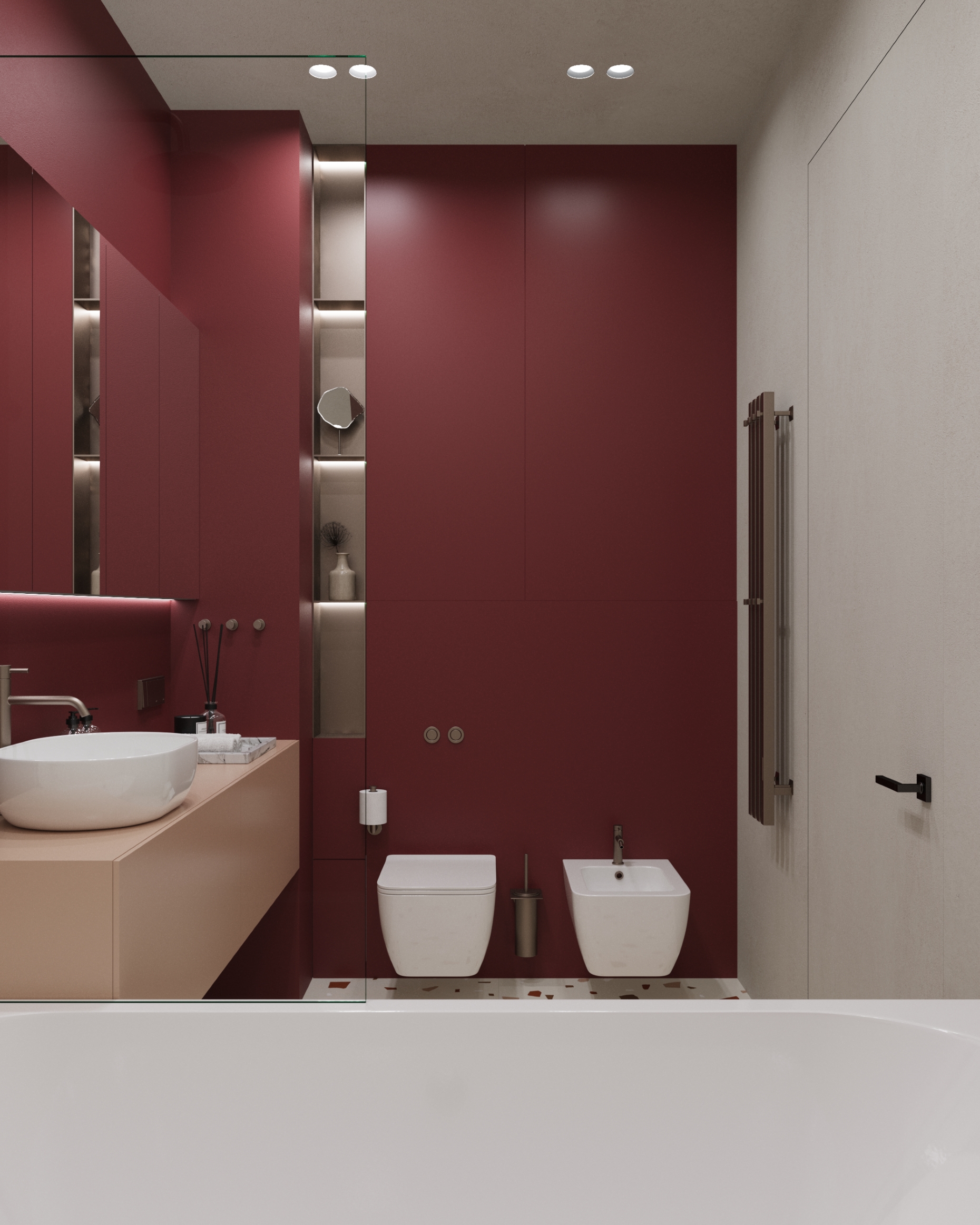 Современная яркая ванная — Изображение №3 — 3D на Dprofile