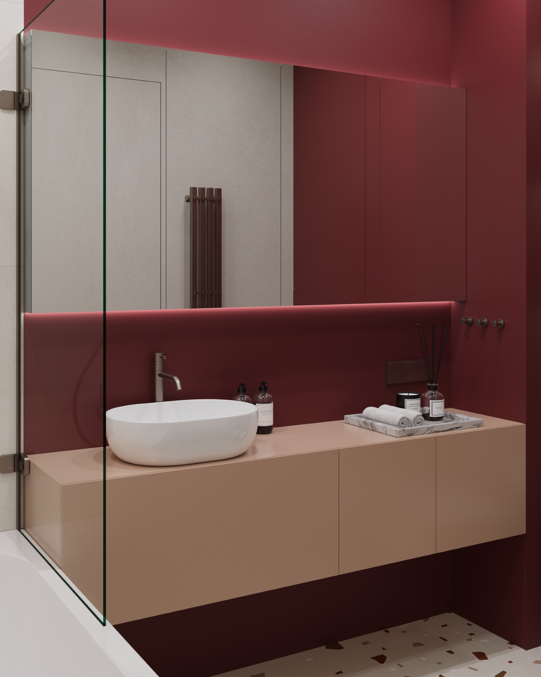 Современная яркая ванная — Изображение №4 — 3D на Dprofile