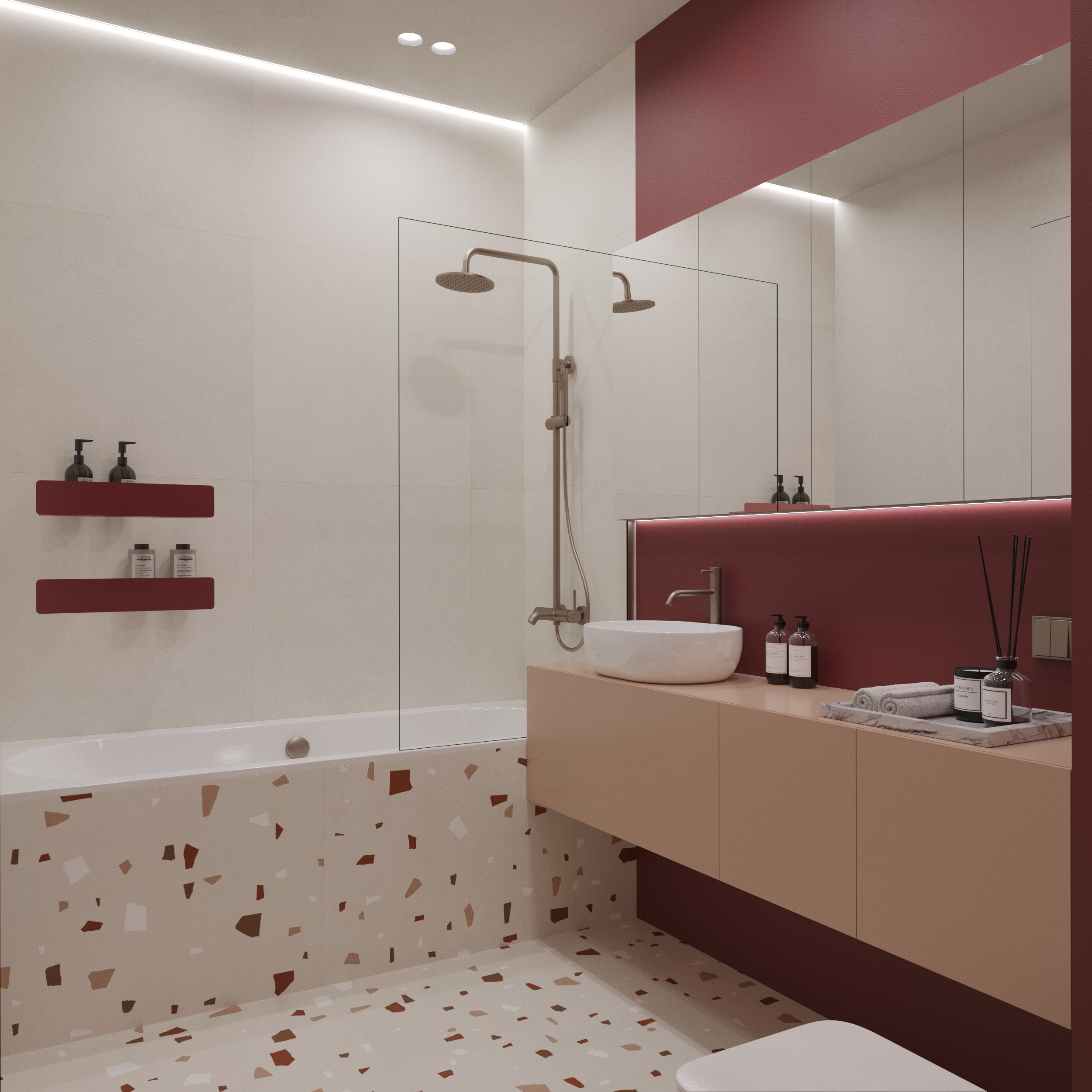 Современная яркая ванная — Изображение №2 — 3D на Dprofile