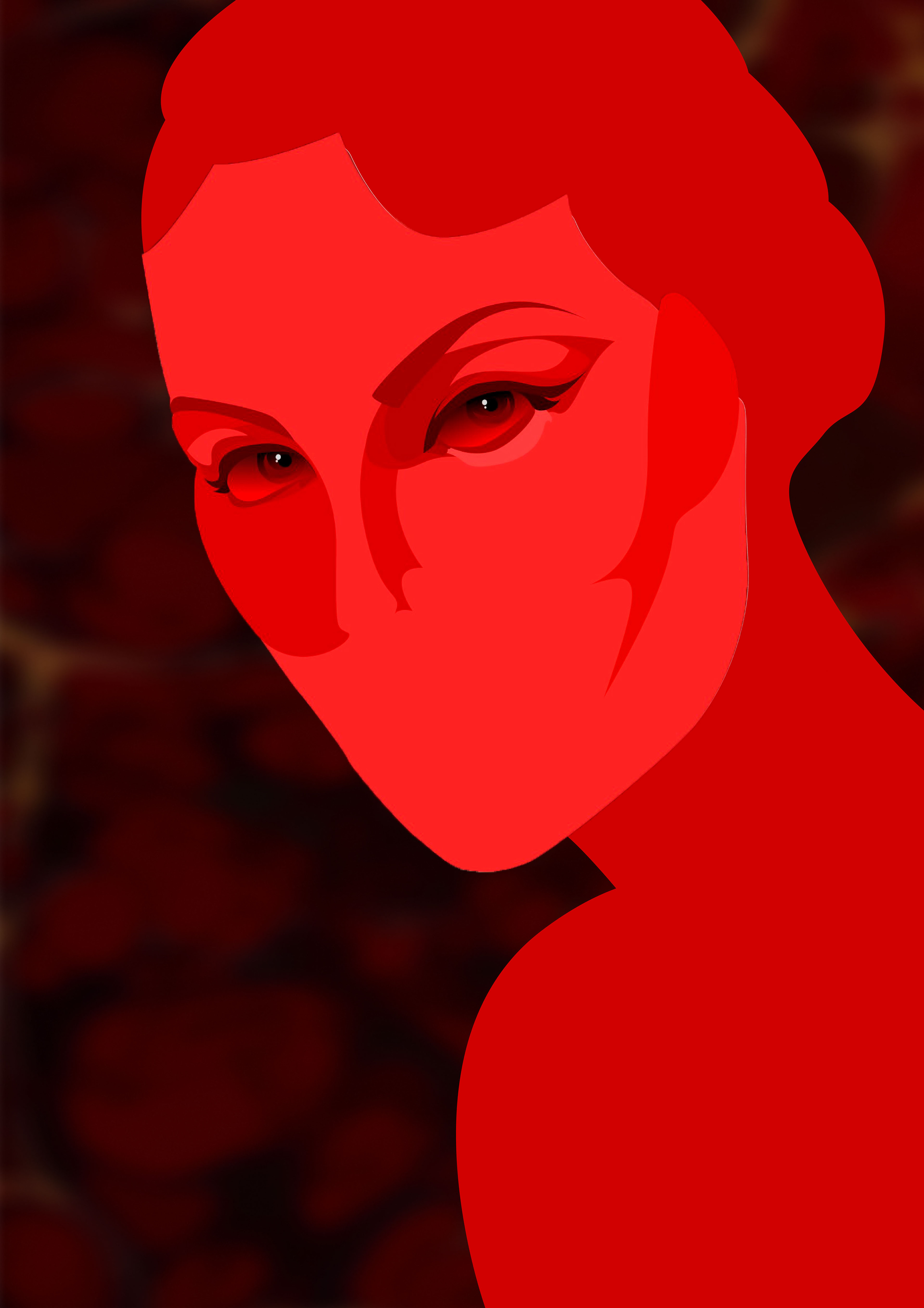 Графический плакат. "Actors". Рената Литвинова. — Изображение №4 — Иллюстрация, Графика на Dprofile