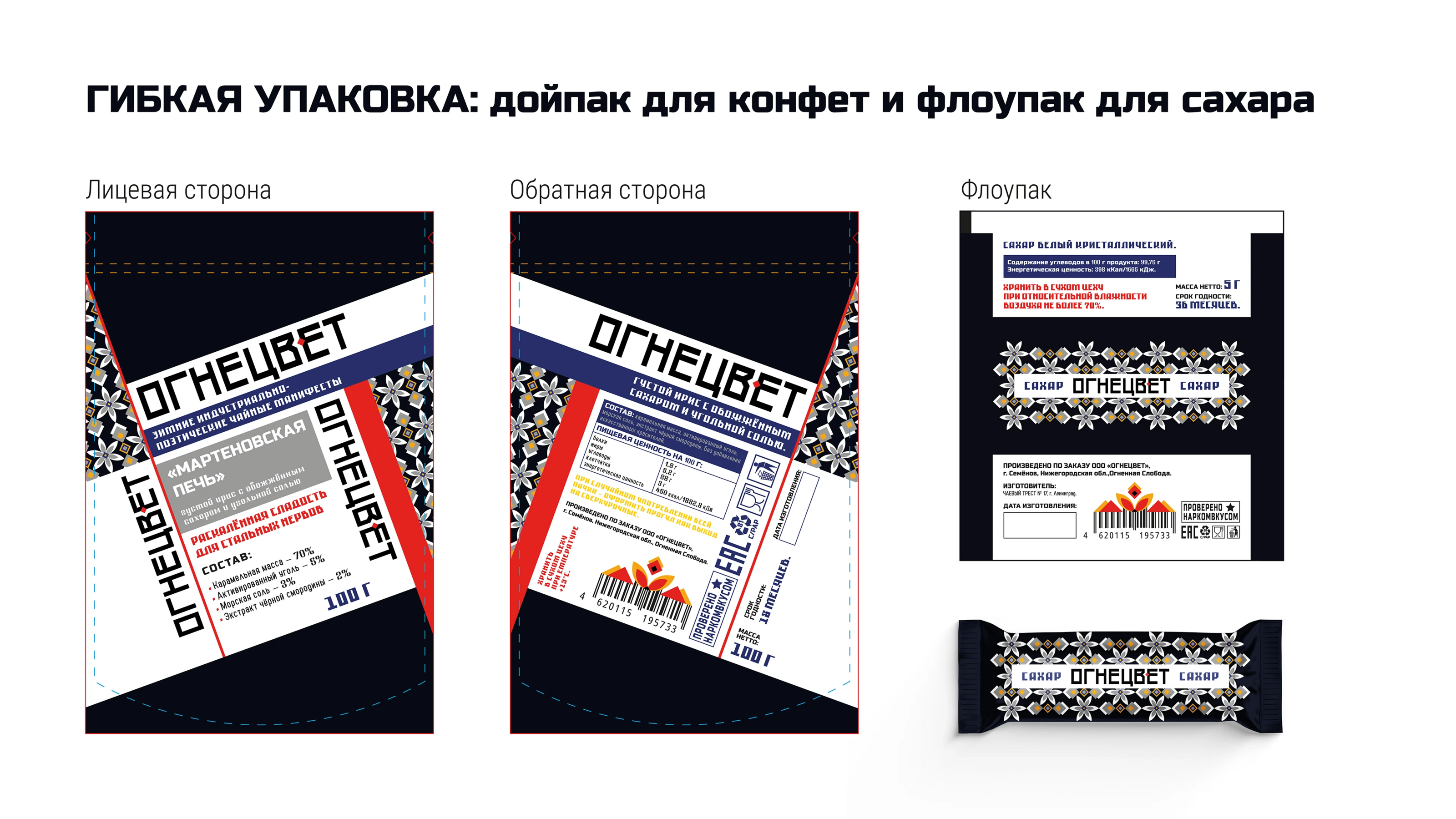 ОГНЕЦВЕТ — коллекционный набор для чая — Изображение №44 — Брендинг, Иллюстрация на Dprofile