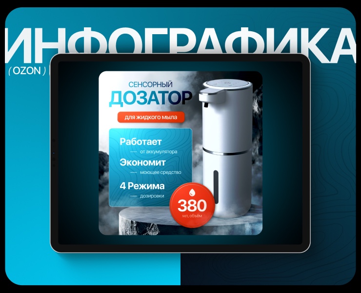 Инфографика для OZON — Графика, Маркетинг на Dprofile
