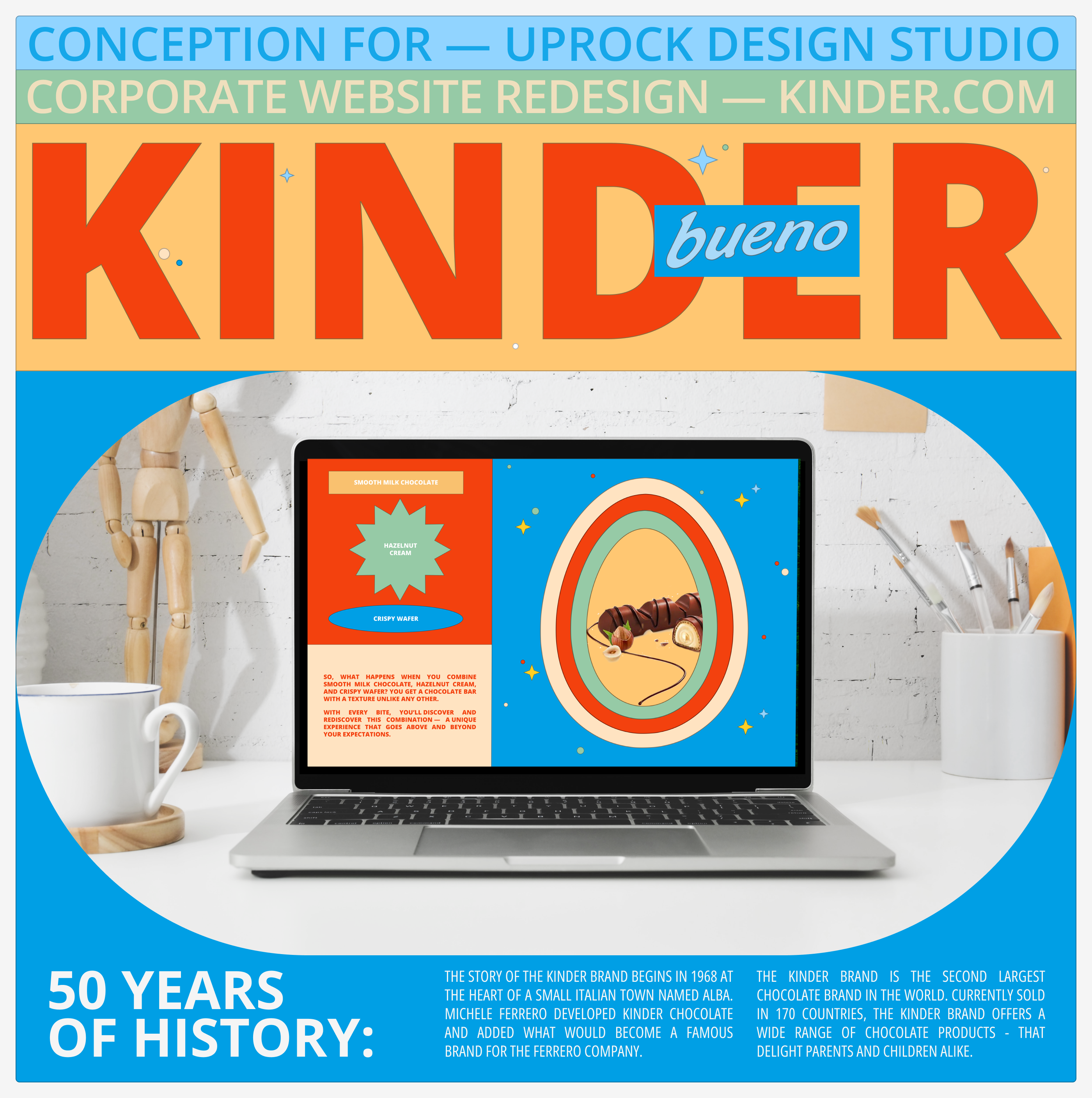 Редизайн корпоративного сайта Kinder.com — Изображение №1 — Интерфейсы на Dprofile