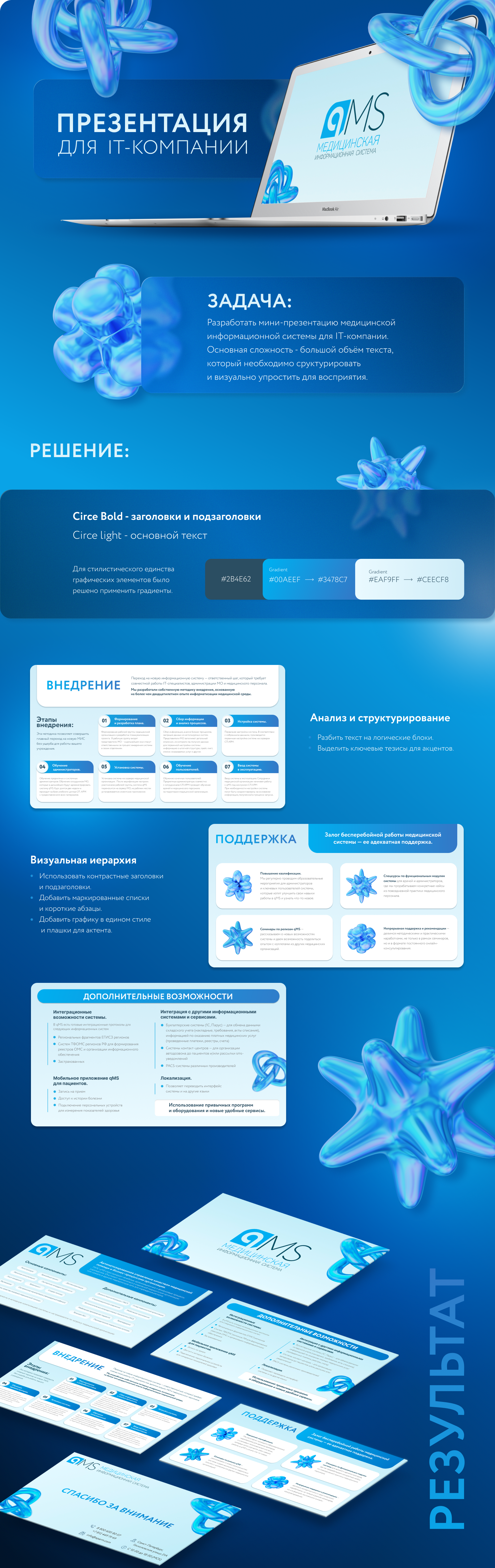 Презентация для IT-компании — Изображение №1 — Графика, Маркетинг на Dprofile