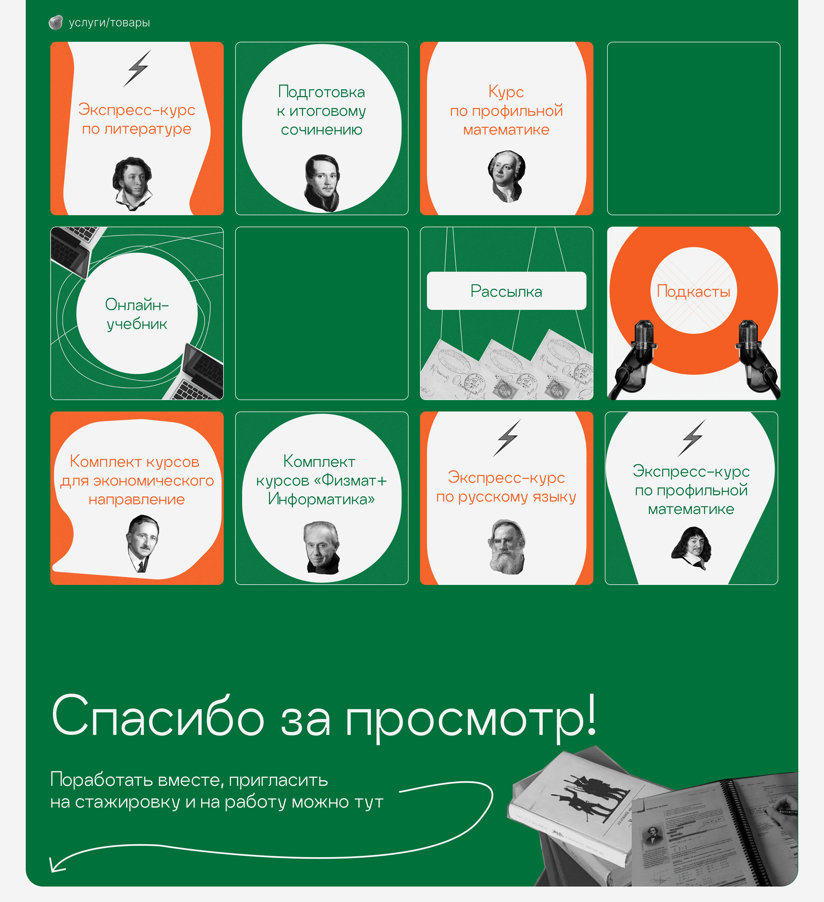 Оформление для школы ЕГЭ | Презентация + группа VK — Изображение №9 — Брендинг, Графика на Dprofile