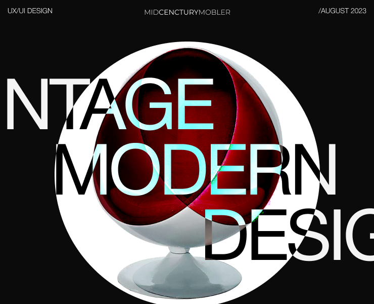 Mid Century Møbler | E-commerce Redesign на Dprofile