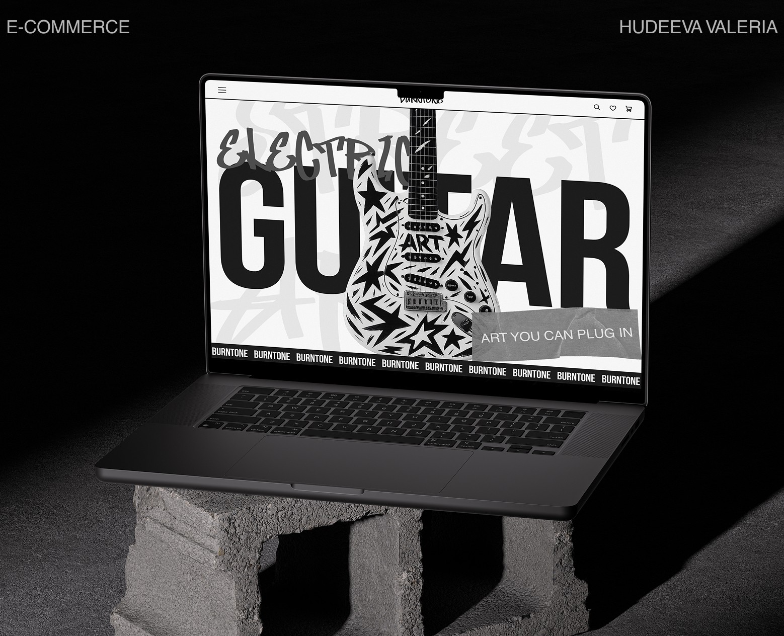 BURNTONE | E-commerce Website Design Concept — Интерфейсы на Dprofile