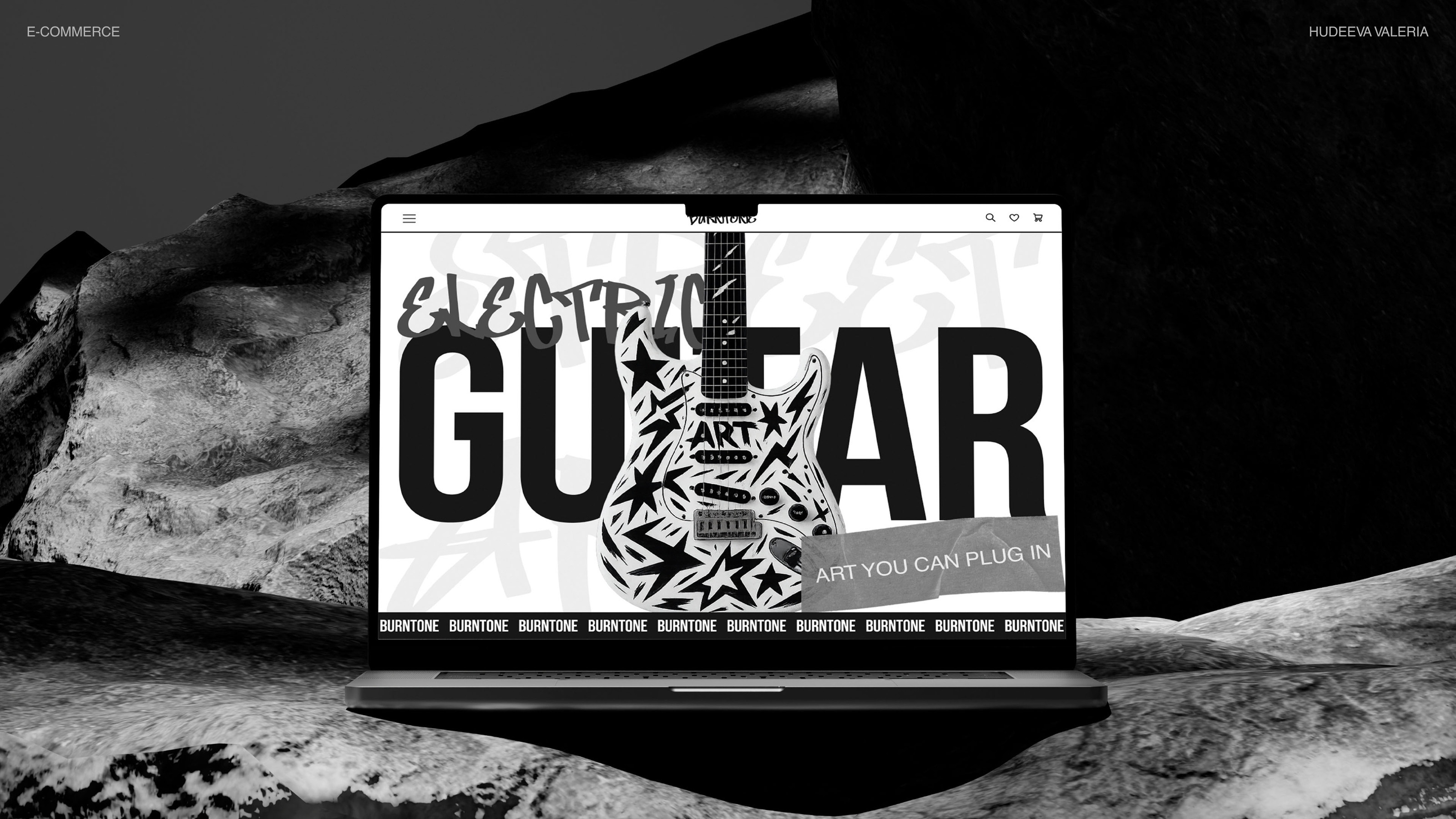 BURNTONE | E-commerce Website Design Concept — Изображение №1 — Интерфейсы на Dprofile