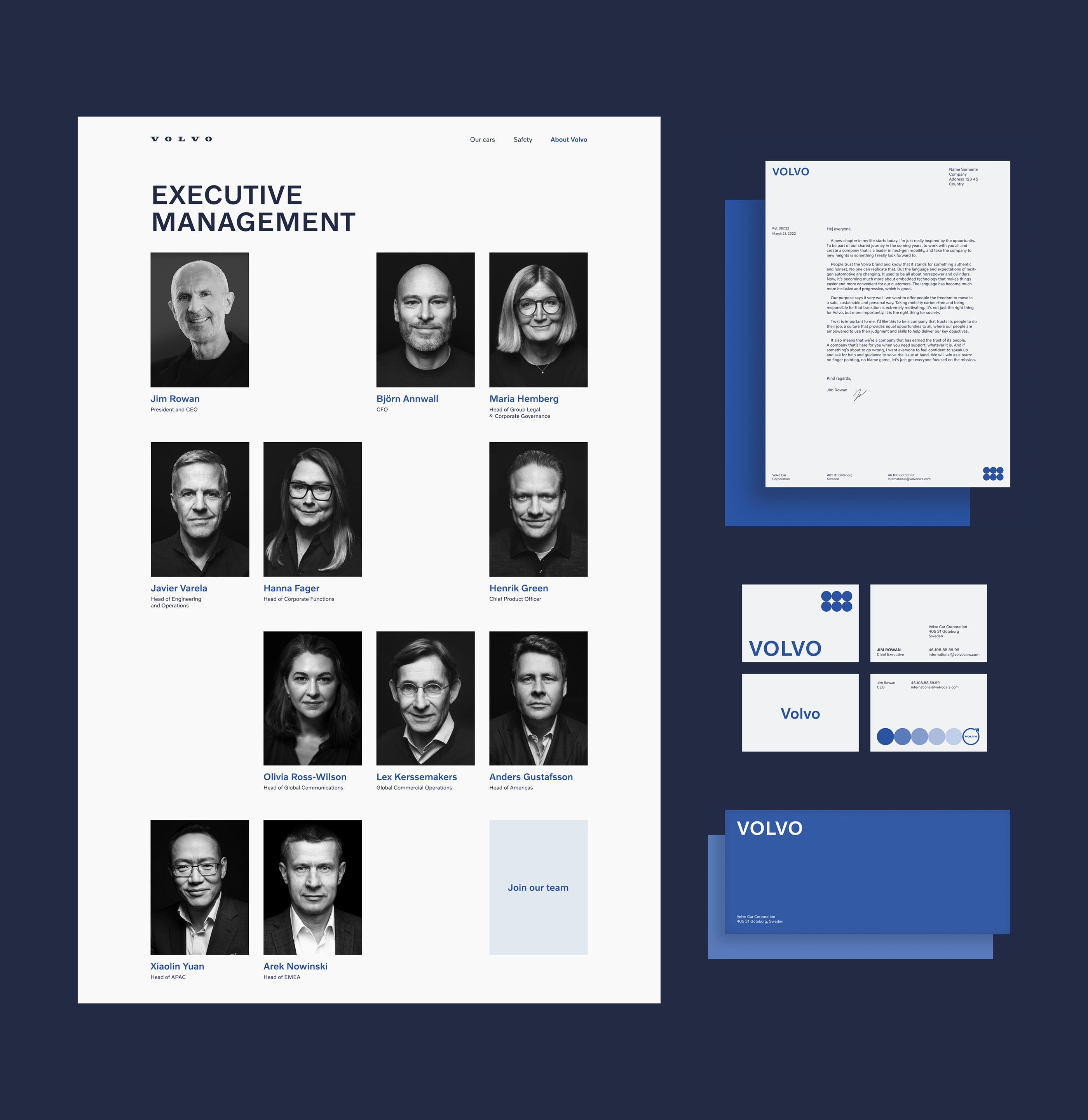 Корпоративный сайт Вольво — Изображение №7 — Интерфейсы, Брендинг на Dprofile