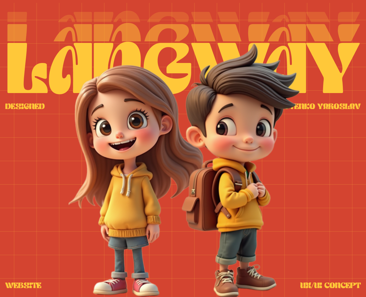 Langway School Website: UI/UX Case Study — Интерфейсы на Dprofile