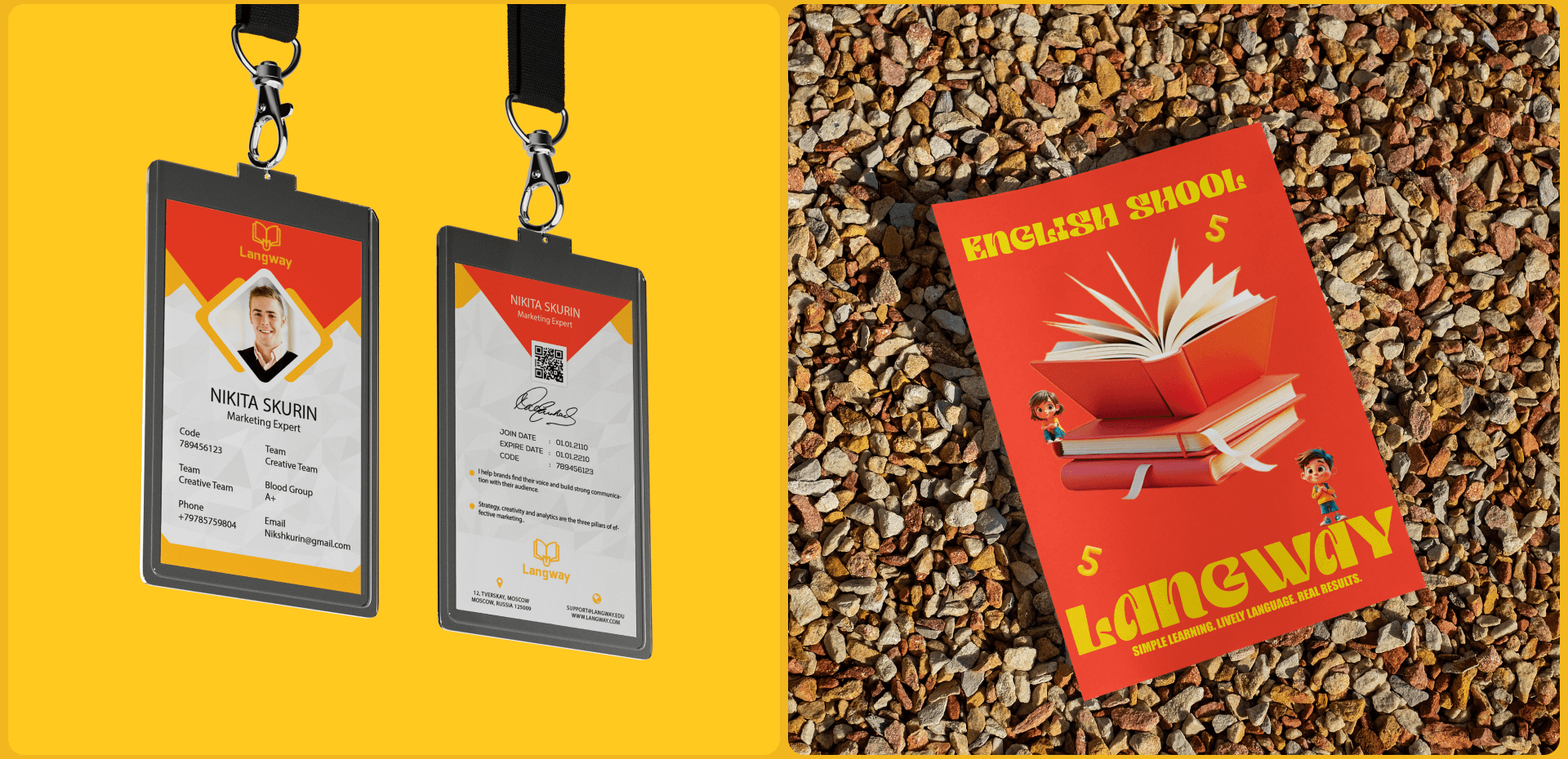 Langway School Website: UI/UX Case Study — Изображение №5 — Интерфейсы на Dprofile