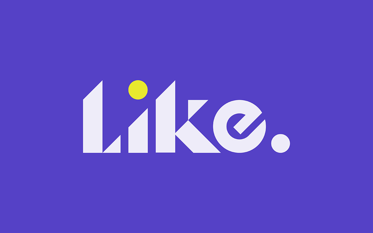 Логотип для сообщества Like — Изображение №1 — Брендинг на Dprofile