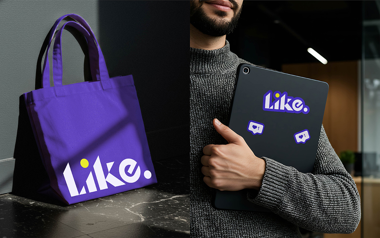 Логотип для сообщества Like — Изображение №6 — Брендинг на Dprofile
