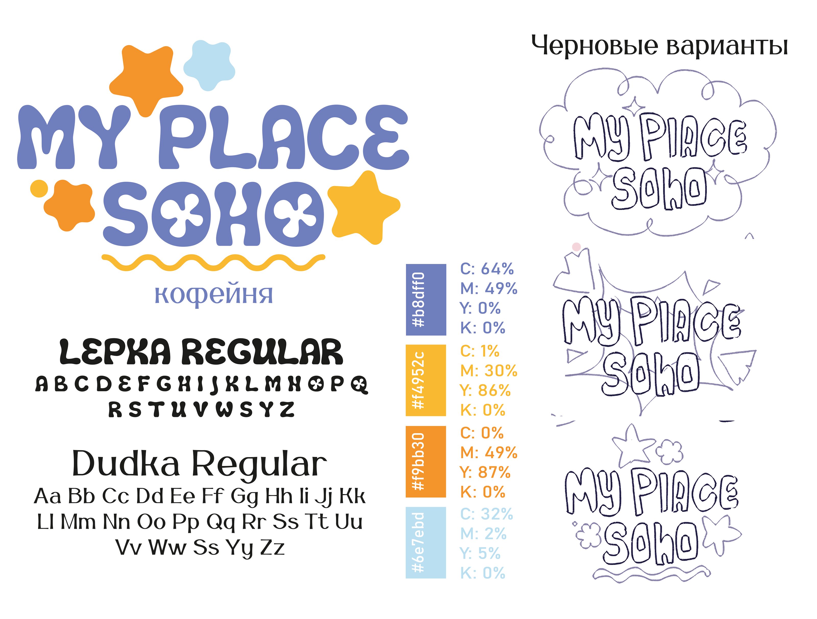 My Place Soho - кофейня — Изображение №2 — Брендинг на Dprofile