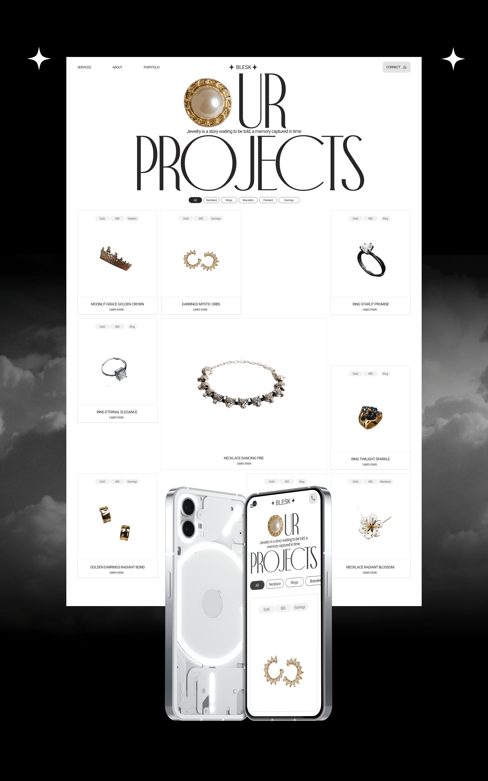 Blesk | Website — Изображение №6 — Интерфейсы, Графика на Dprofile