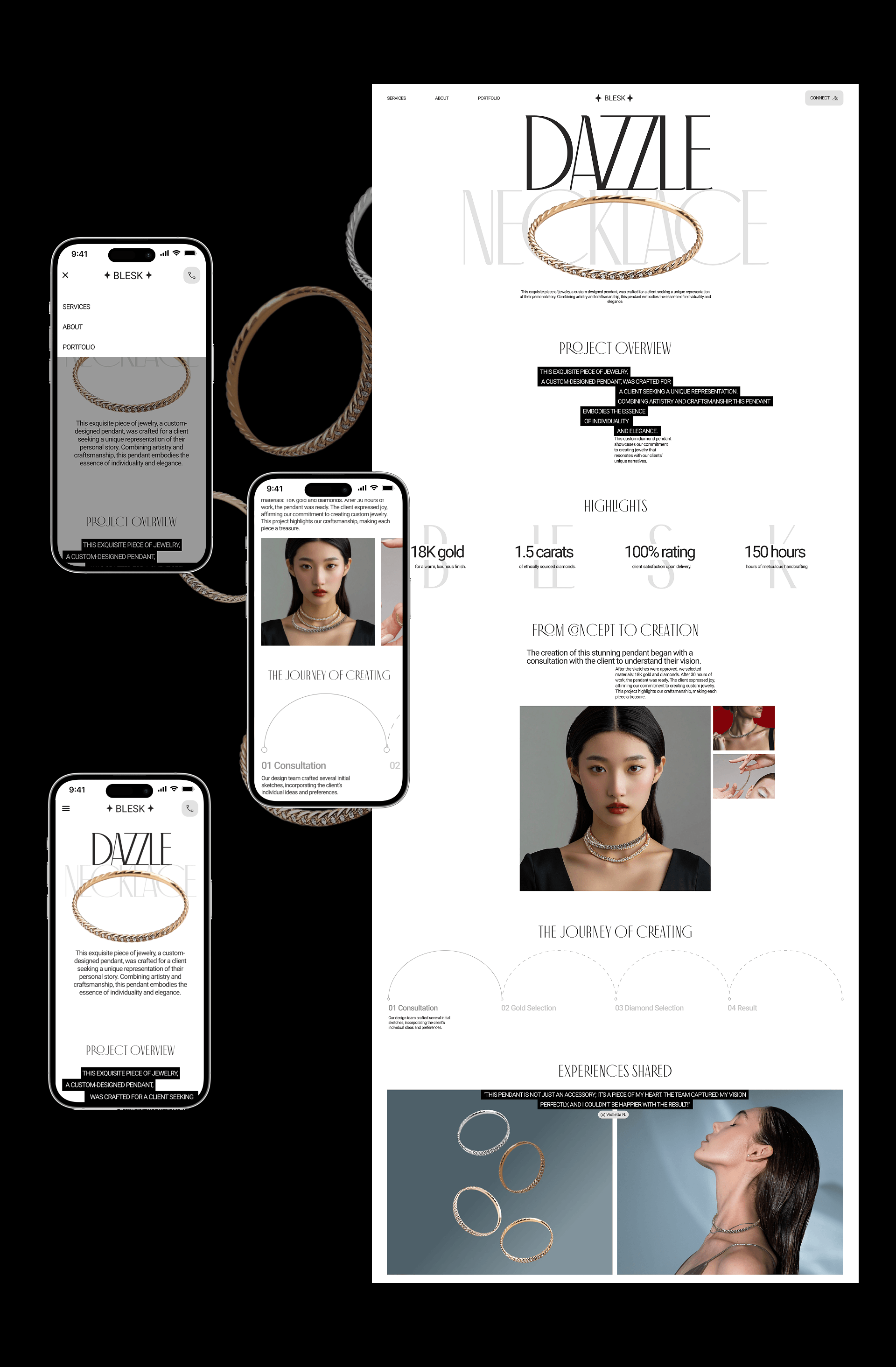 Blesk | Website — Изображение №8 — Интерфейсы, Графика на Dprofile