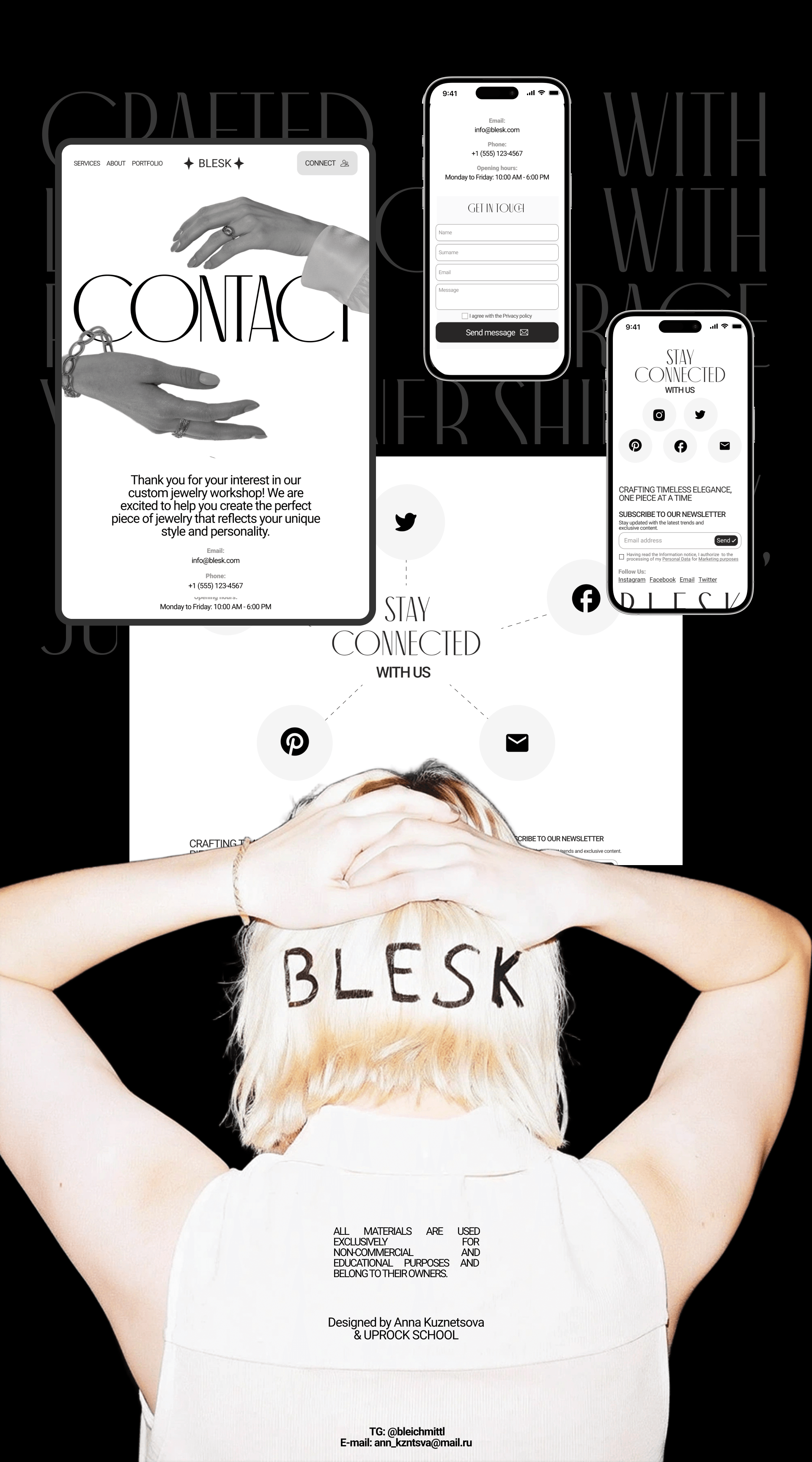 Blesk | Website — Изображение №12 — Интерфейсы, Графика на Dprofile