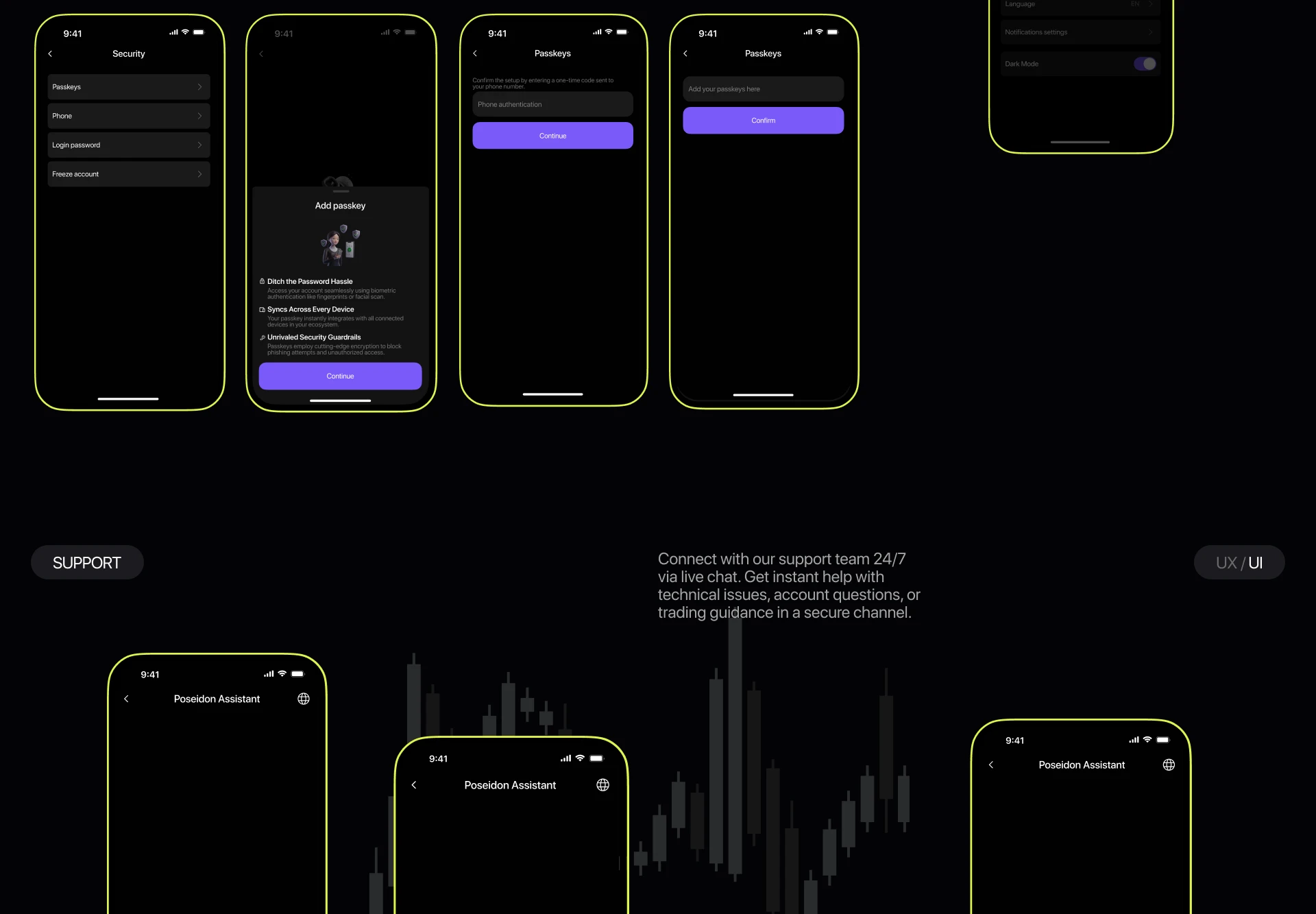 Crypto exchange |Mob app — Изображение №22 — Интерфейсы на Dprofile