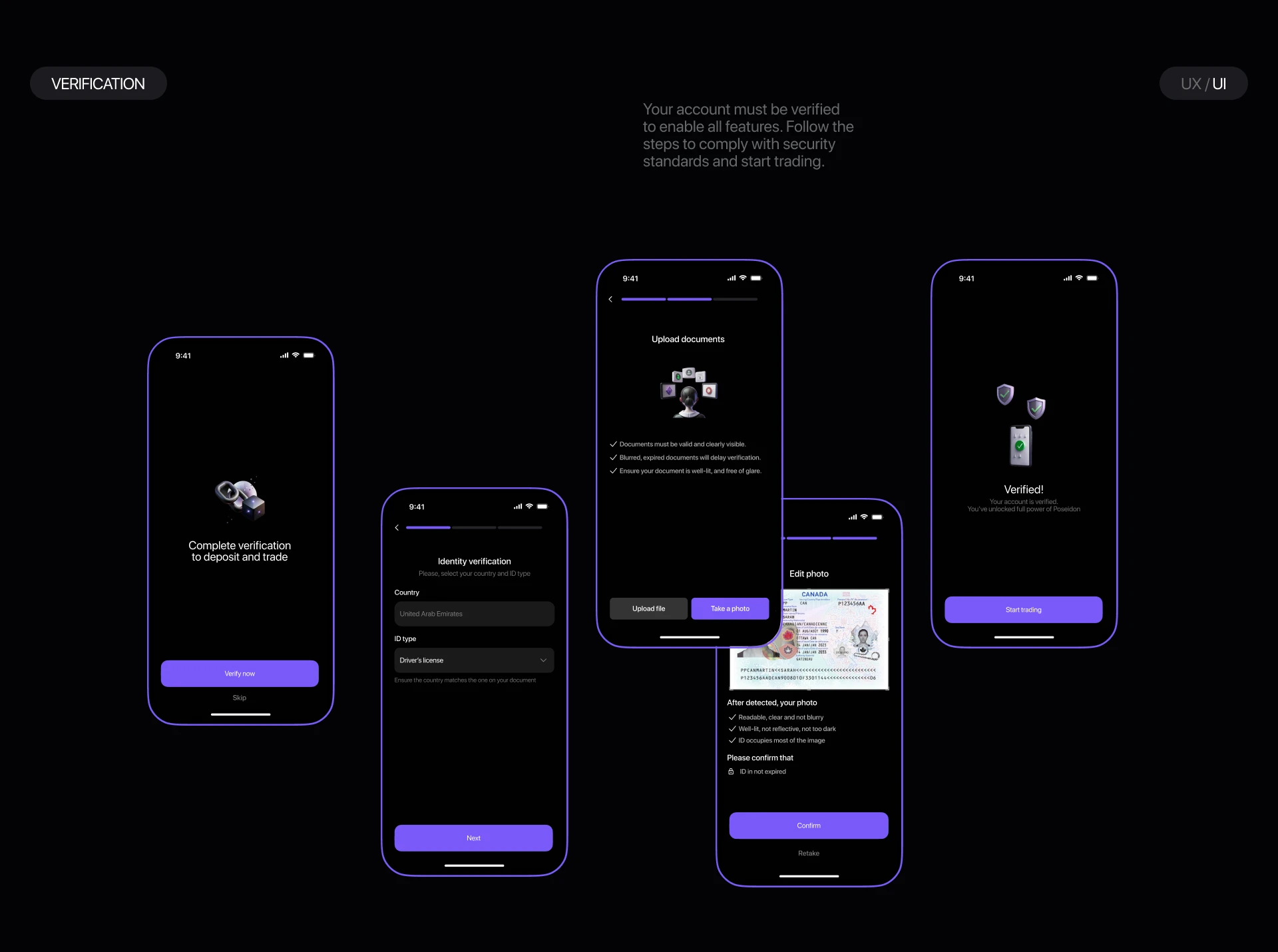 Crypto exchange |Mob app — Изображение №18 — Интерфейсы на Dprofile