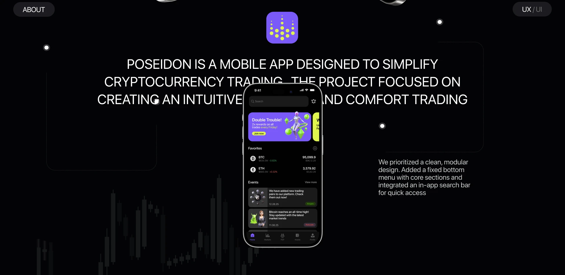 Crypto exchange |Mob app — Изображение №2 — Интерфейсы на Dprofile