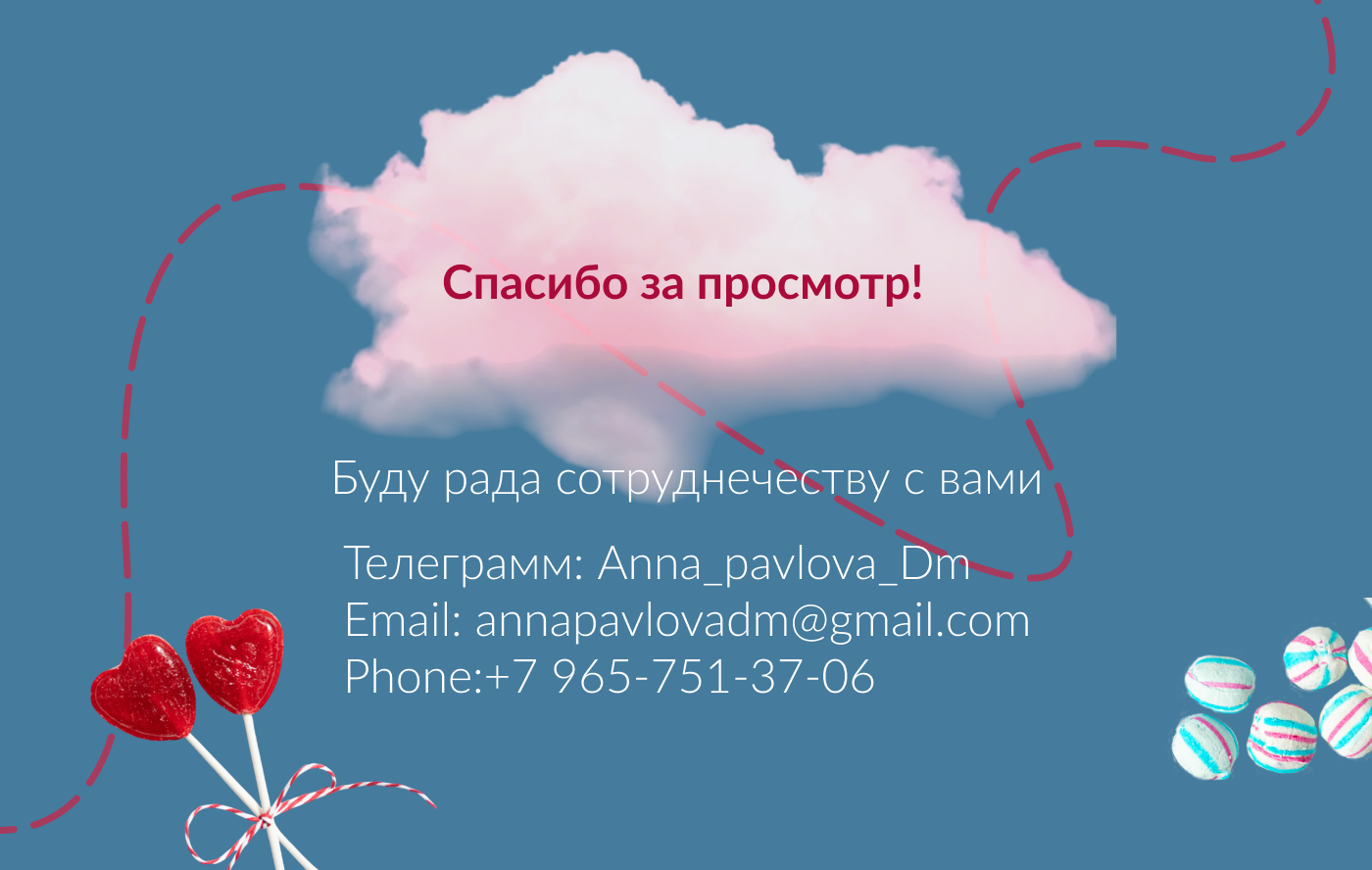 Дизайн презентации для кондитерской кампании. — Изображение №6 — Интерфейсы, Графика на Dprofile