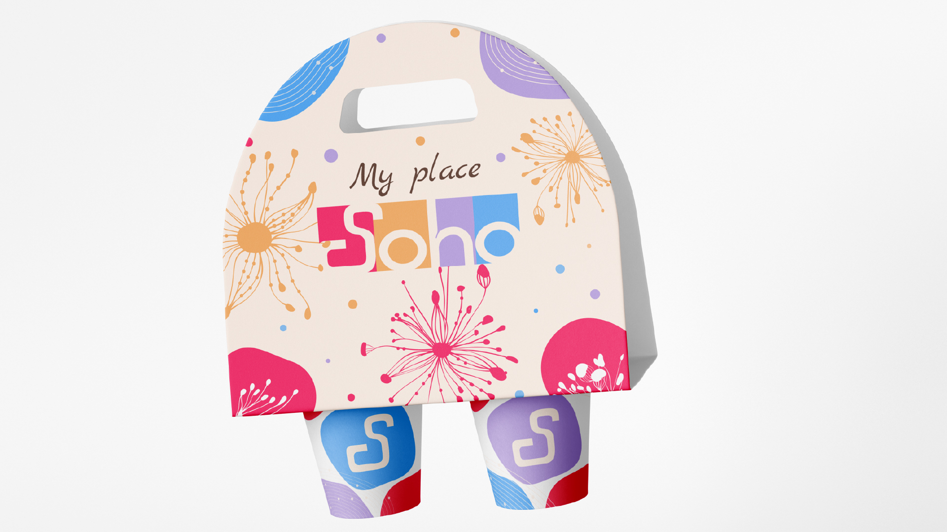 Фирменный стиль для кофейни «My Place Soho» — Изображение №12 — Брендинг, Графика на Dprofile