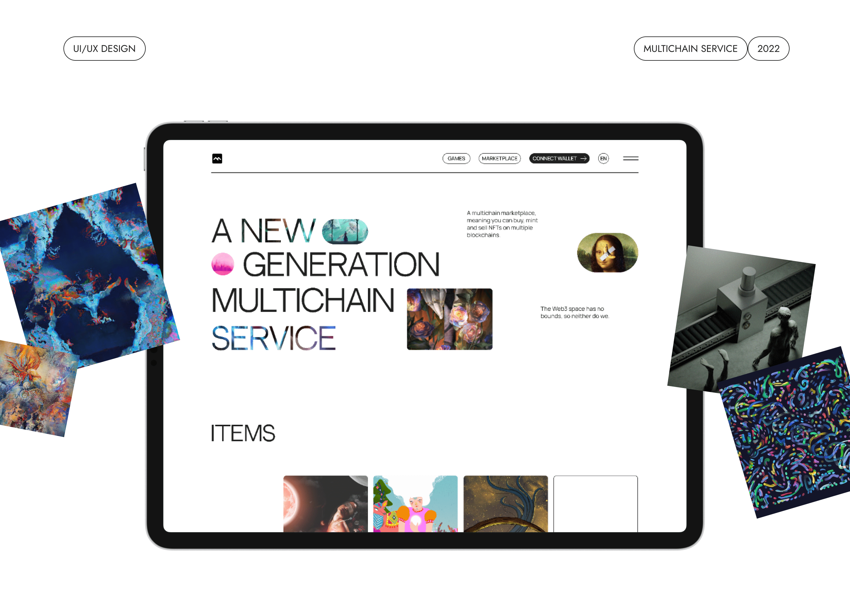 Multichain service UI/UX design — Изображение №1 — Интерфейсы на Dprofile