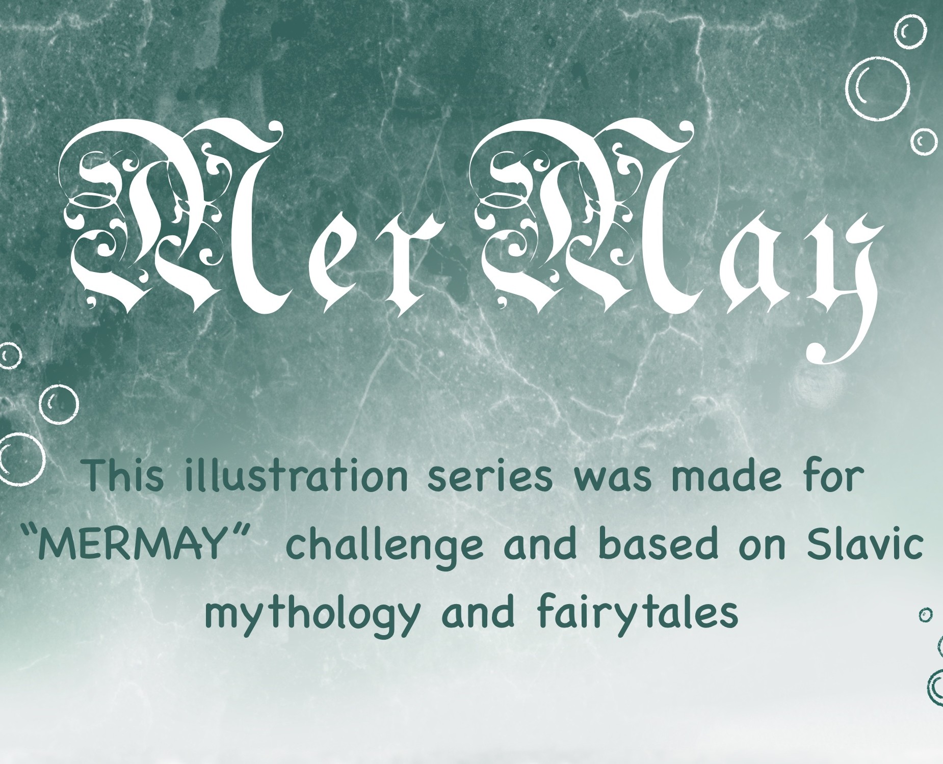 MERMAY 2025 | Slavic Folklore Illustrations на Dprofile