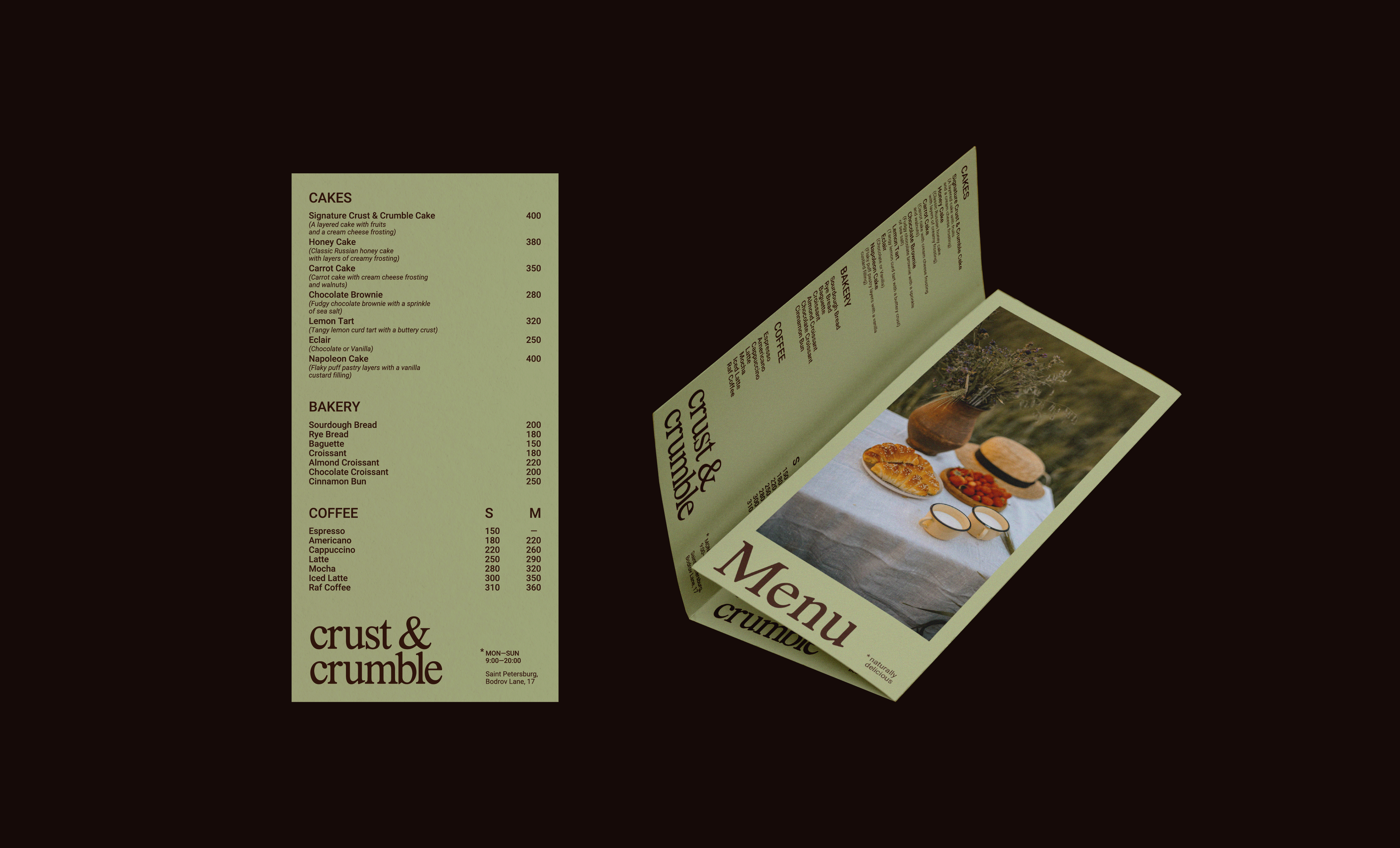 crust&crumble / Брендинг для пекарни / Айдентика — Изображение №5 — Брендинг на Dprofile