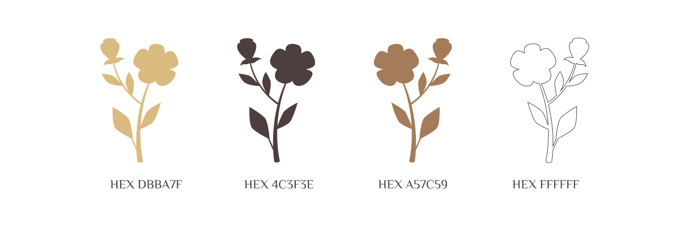 Lumina Flora - цветочные композиции. Леттеринг — Изображение №2 — Брендинг на Dprofile