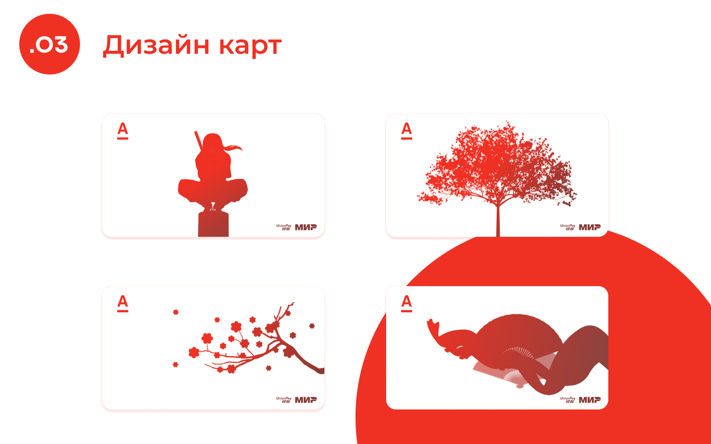 Альфа-банк. Промо карт МИР / UnionPay. Аниме карты. — Изображение №4 — Брендинг, Графика на Dprofile