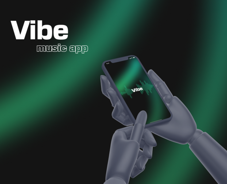 Vibe Music App [iOS] — UI/UX Design — Интерфейсы, Графика на Dprofile