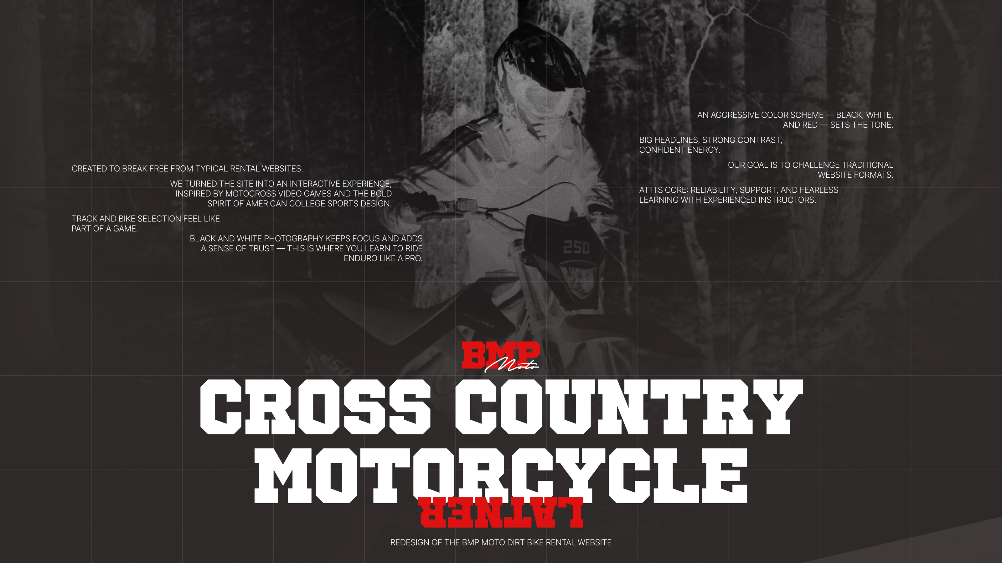 Cross Rental Website Redesign | BMP Moto — Изображение №1 — Интерфейсы на Dprofile