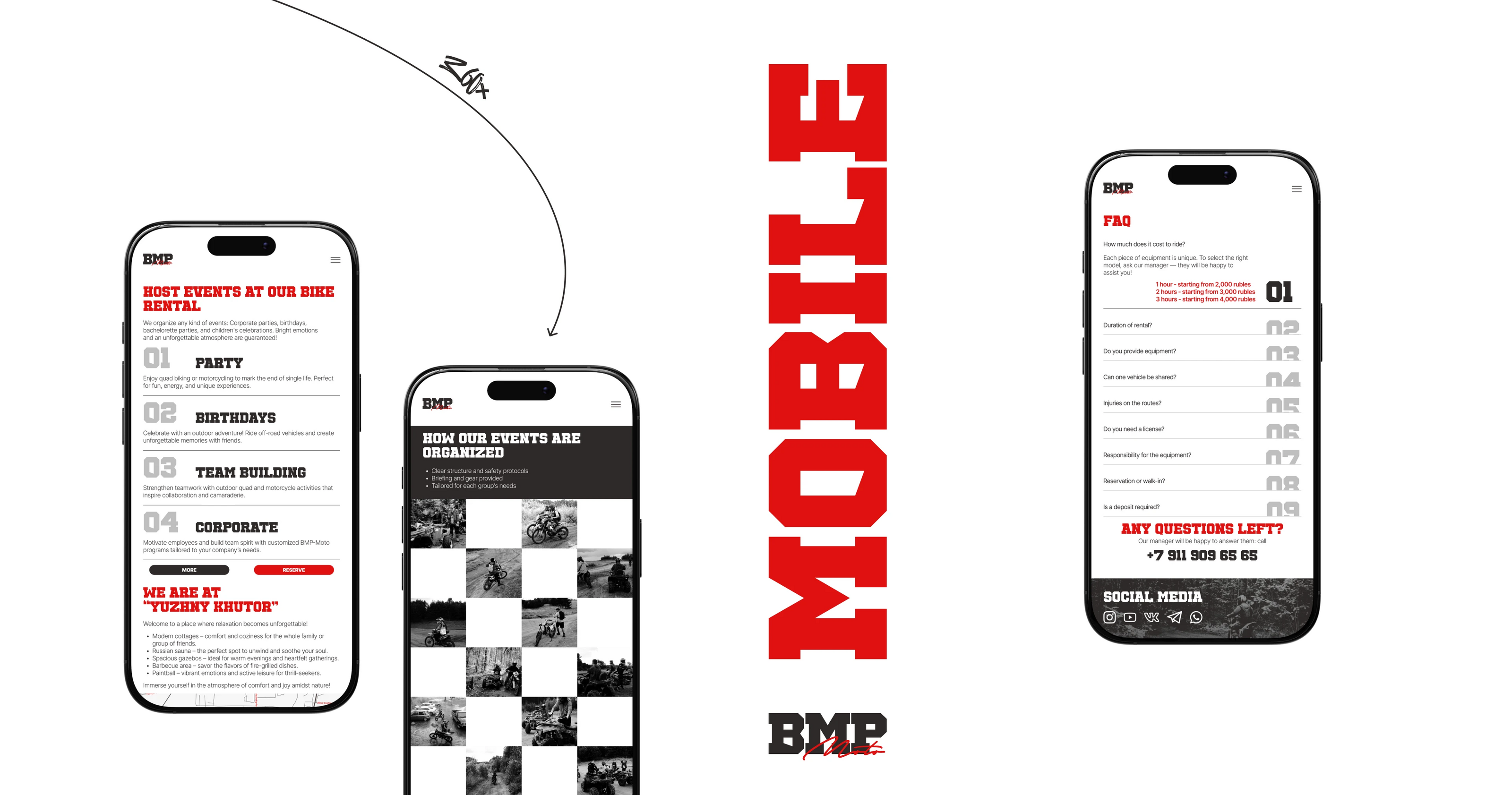 Cross Rental Website Redesign | BMP Moto — Изображение №8 — Интерфейсы на Dprofile