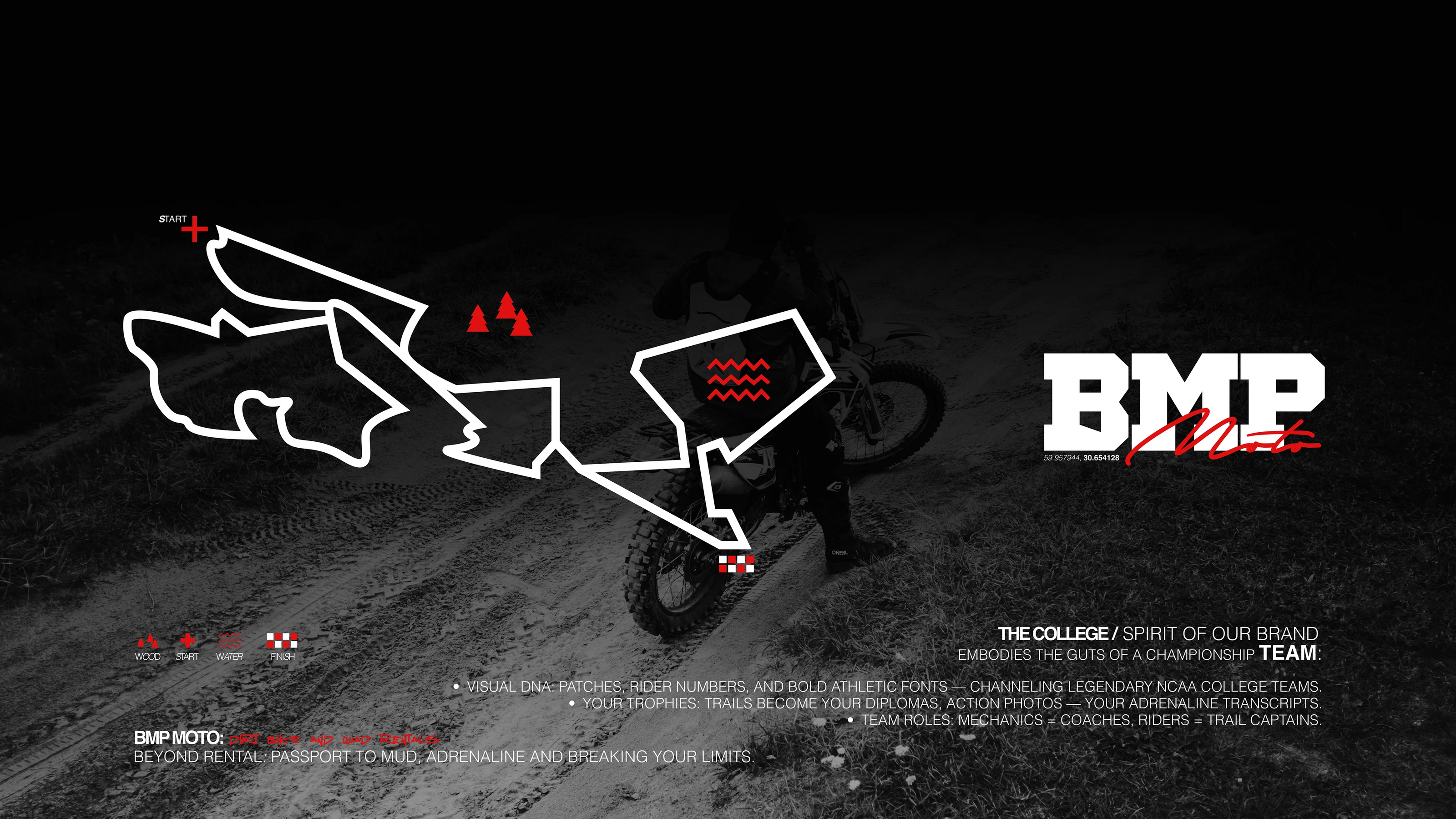 logo, identity, brand style / rentals & retail BMP Moto — Изображение №2 — Брендинг на Dprofile