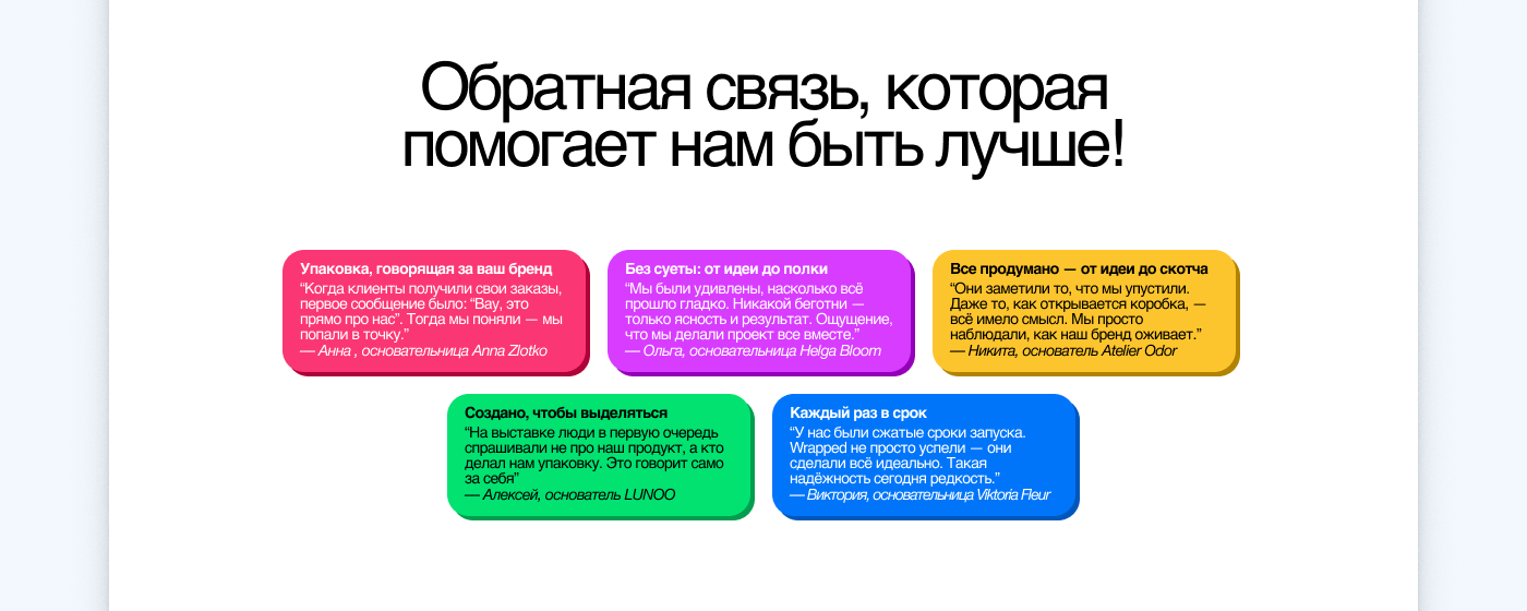 Wrapped | Бренд упаковки | UX/UI дизайн — Изображение №8 — Интерфейсы, Маркетинг на Dprofile