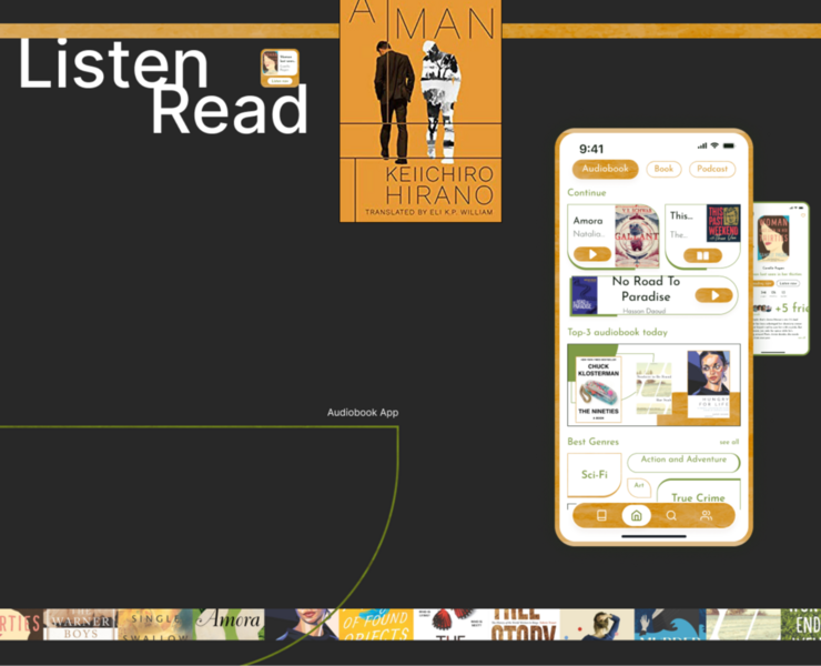UI/UX Design Book App — Интерфейсы, Графика на Dprofile