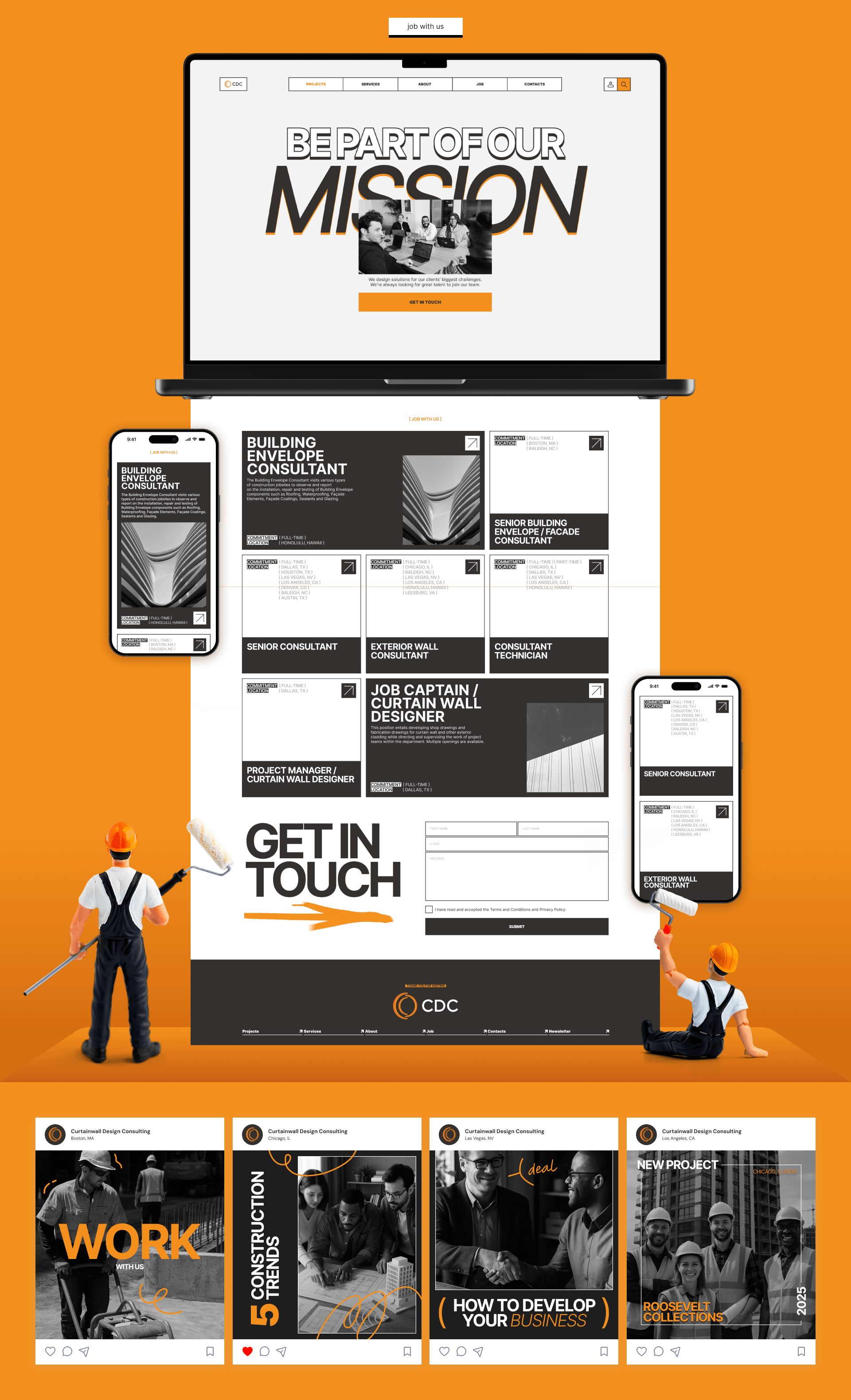 CDC, Inc. | Corporate website | UX/UI — Изображение №11 — Интерфейсы на Dprofile