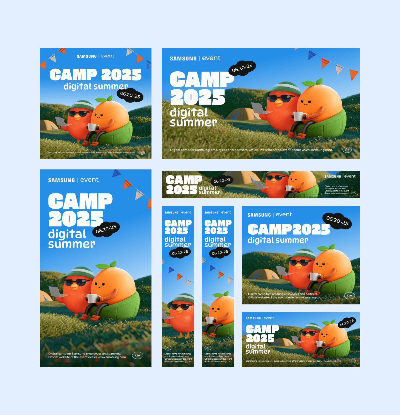 CAMP 2025 by Samsung — Изображение №4 — Графика, Маркетинг на Dprofile