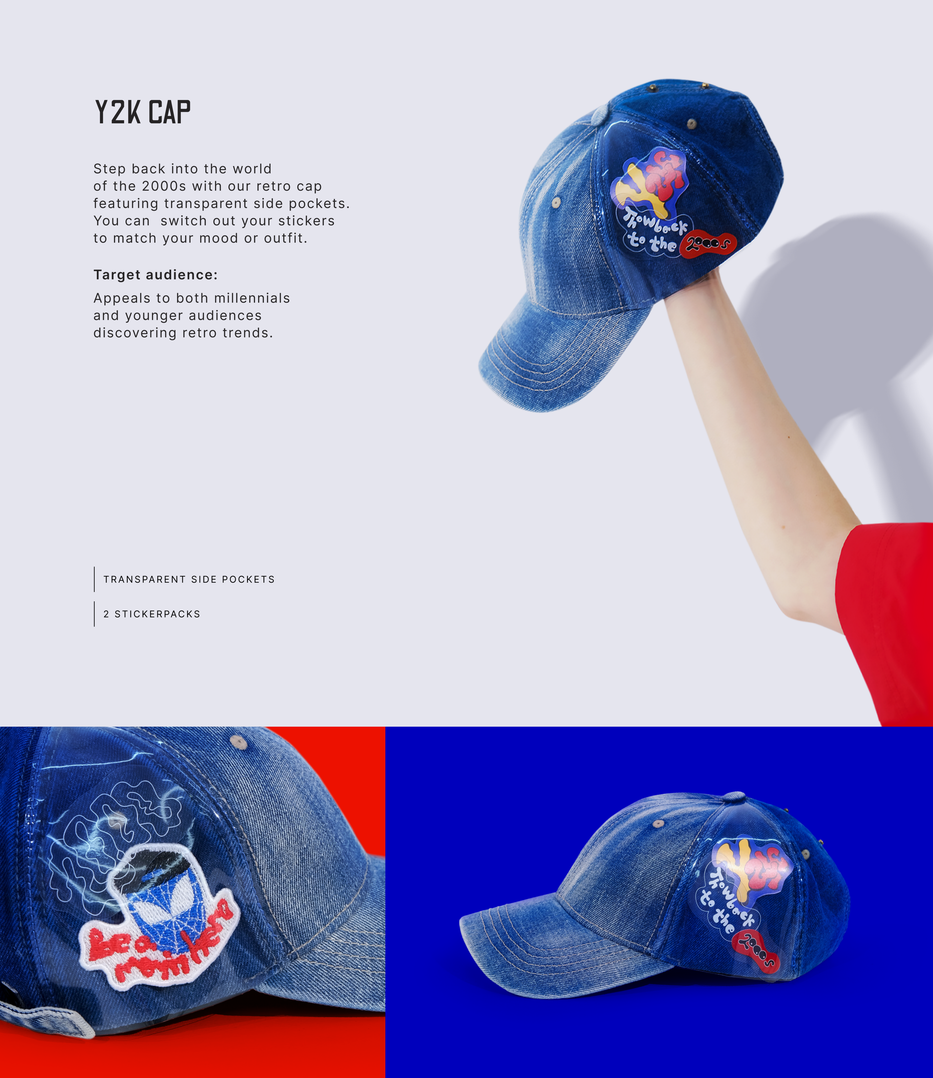 Y2K cap — Изображение №2 — Брендинг, Маркетинг на Dprofile